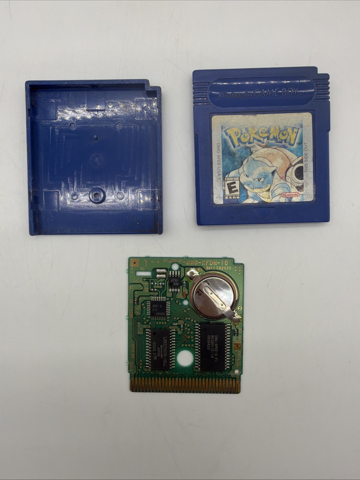 🔥Nintendo Pokemon Blue Gameboy 1998 Tested Working Still Saves