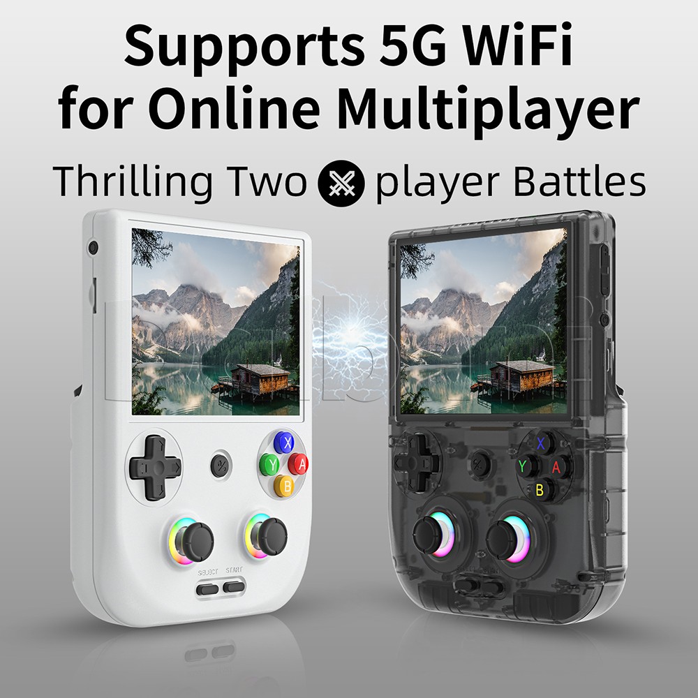 RG406V Anbernic Gray Retro Handheld Game Console Android 13 WIFI 4-inch 256GB