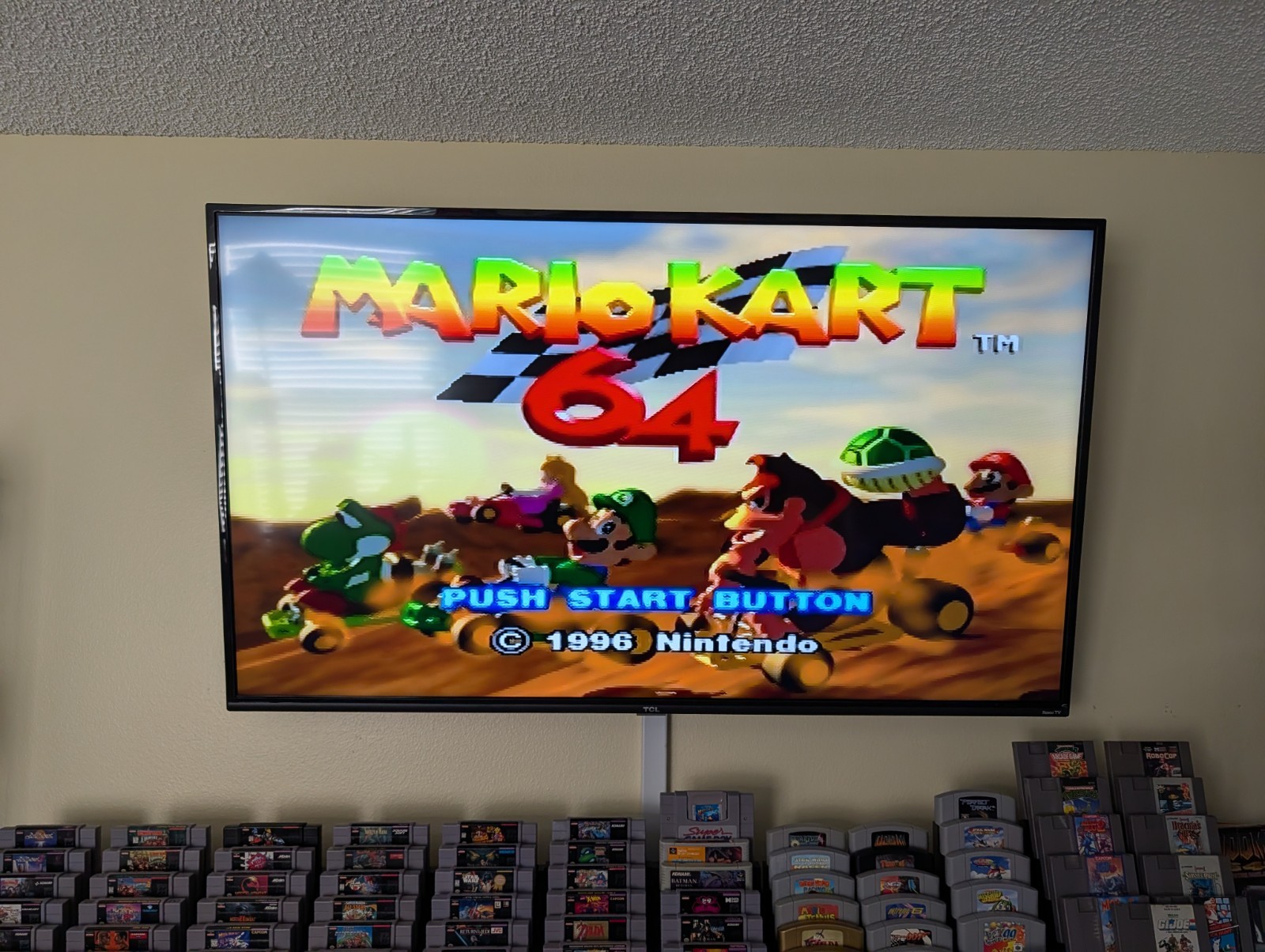 Mario Kart 64 Player’s Choice Nintendo 64 N64 Authentic Game Cartridge Tested