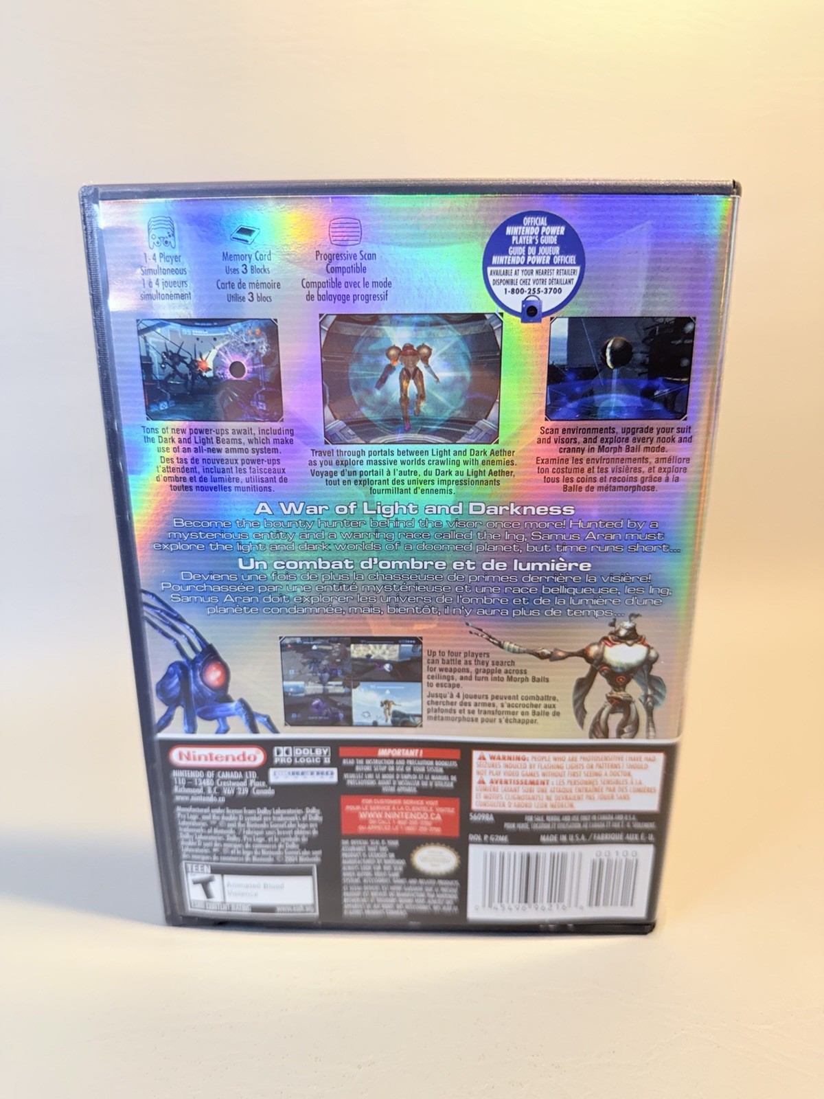 Metroid Prime 2: Echoes – Nintendo GameCube – CIB – Pristine