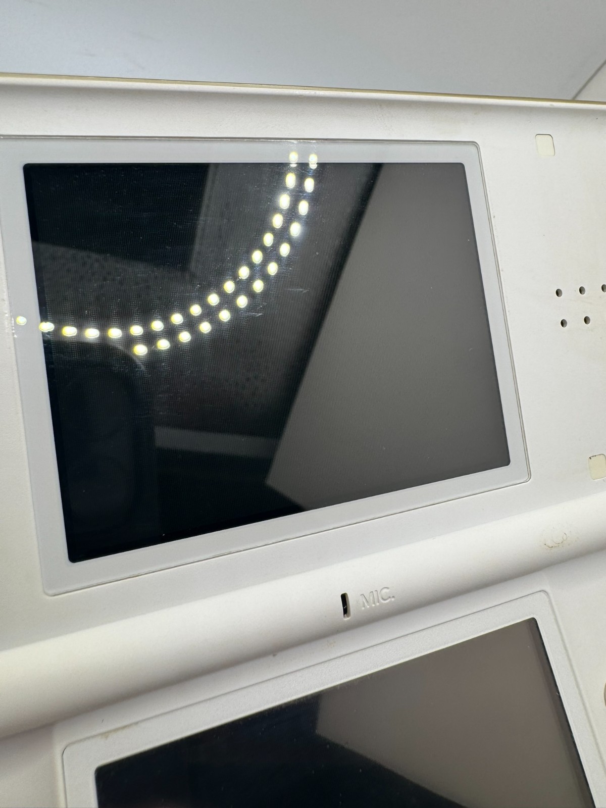 Nintendo DS Lite Handheld Japanese Game Console USG-001 White Tested & Working