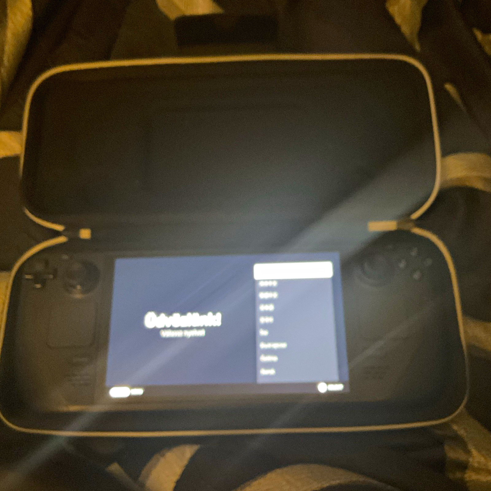 Valve Steam Deck 1tb oled Handheld System Black Wi-Fi USB-C w/ Hard Case
