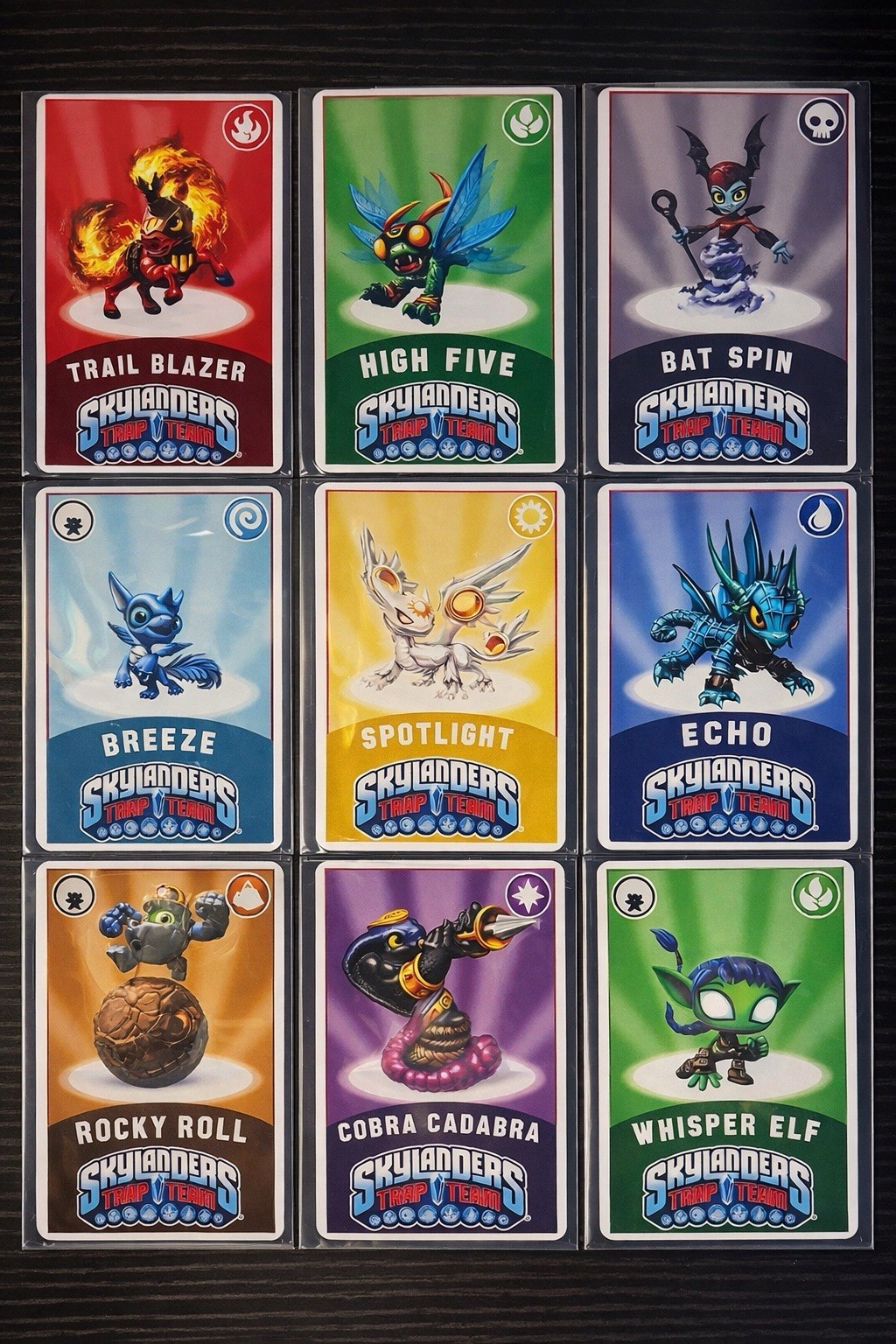 Skylanders Trap Team NFC Cards – Adventure Packs, Magic Items & Variants