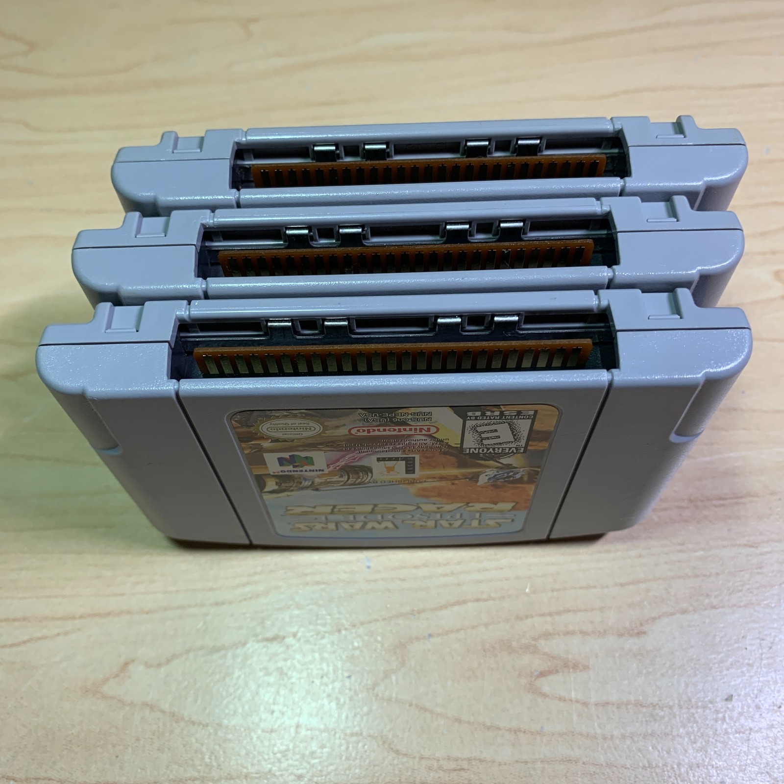 Nintendo N64 Lot Star Wars Shadows of the Empire Episode 1 Racer Rogue Squadron