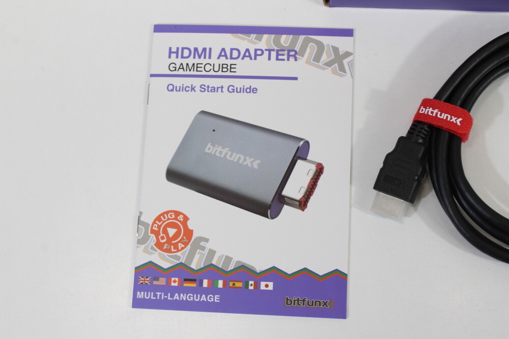 For Nintendo GameCube Line Doubler High Definition Digital AV to HDMI Adapter