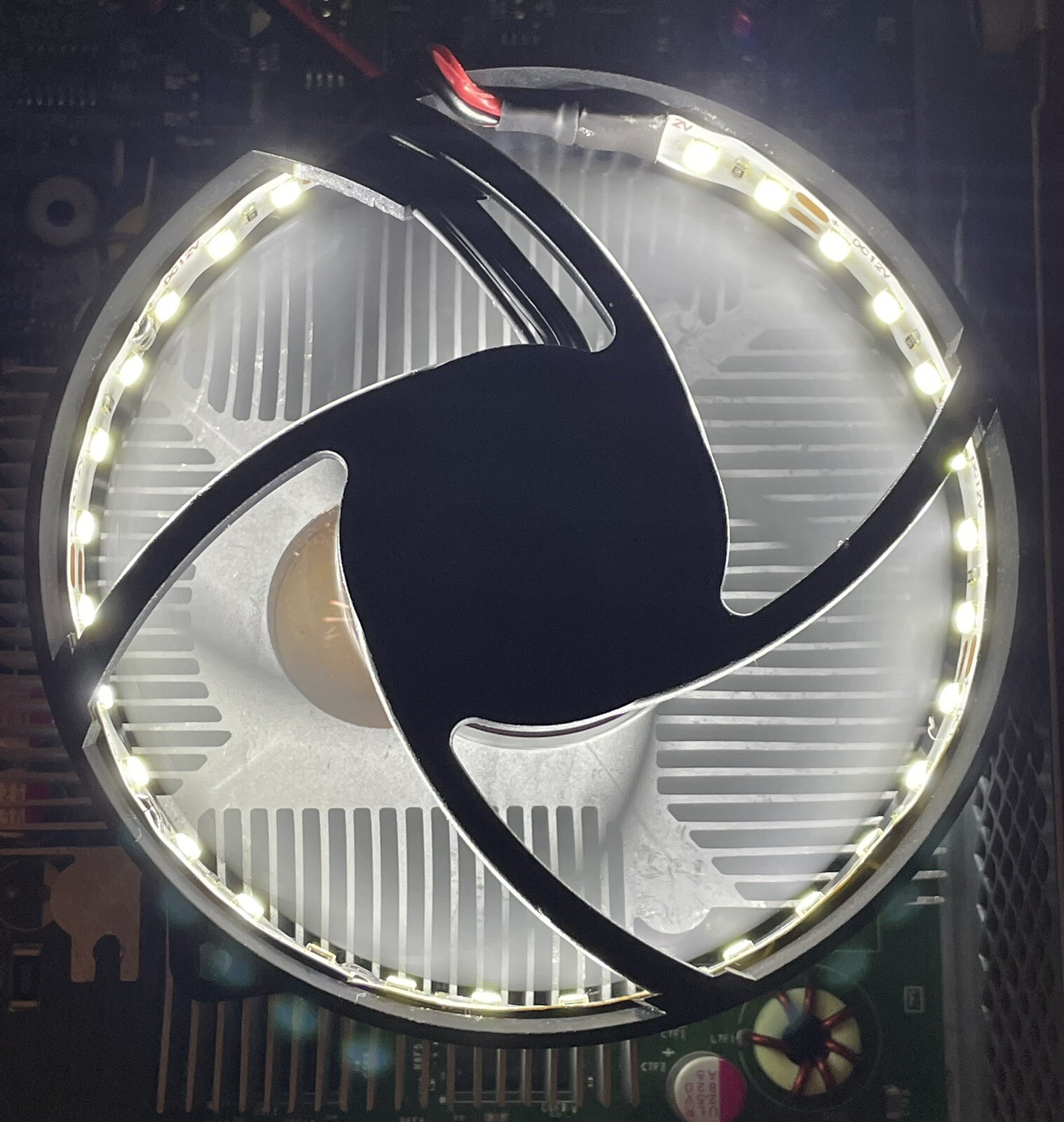 Xbox 360 Led Fan, or RGB LED App, Single Plug & Play LED FAN ONLY/Send In, Read