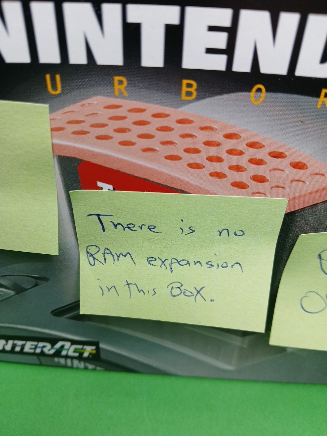 *BOX ONLY* NINTENDO 64 TURBO RAM 4MB MEMORY EXPANSION PAK* No Ram In Box!