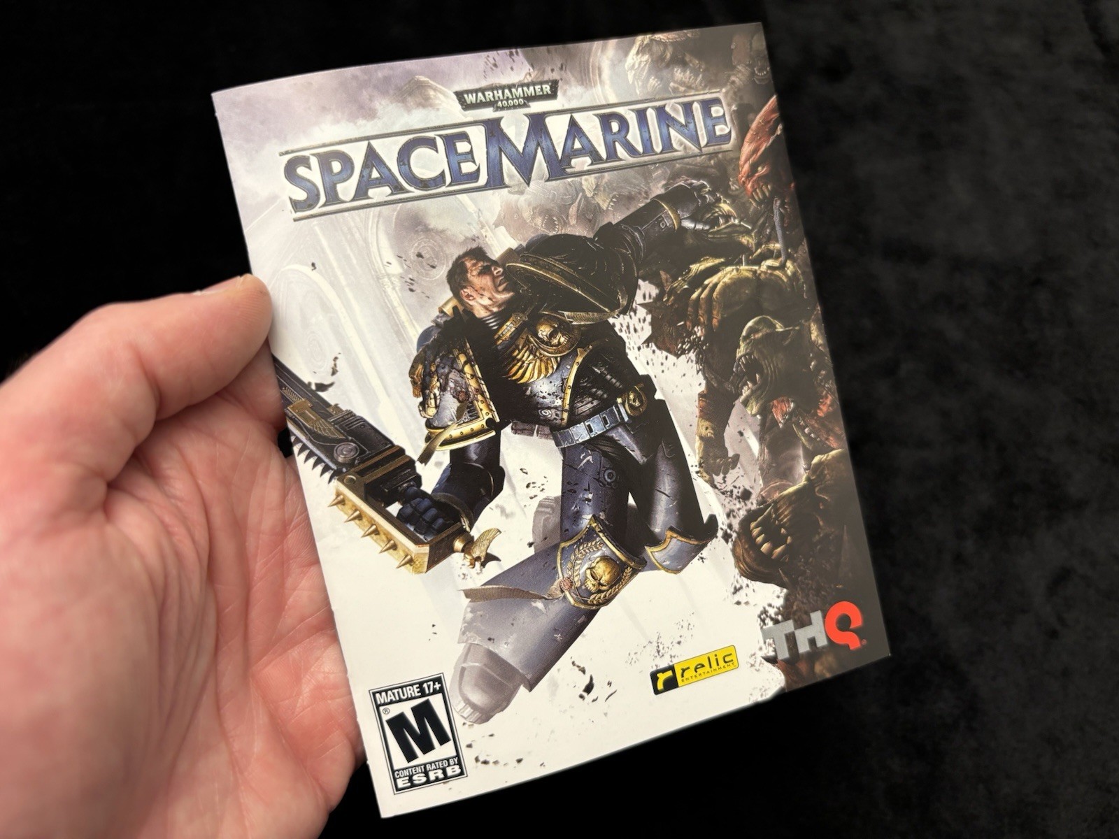 CIB Tested Working Playstation 3 PS3 Video Game Warhammer 40,000 Space Marine