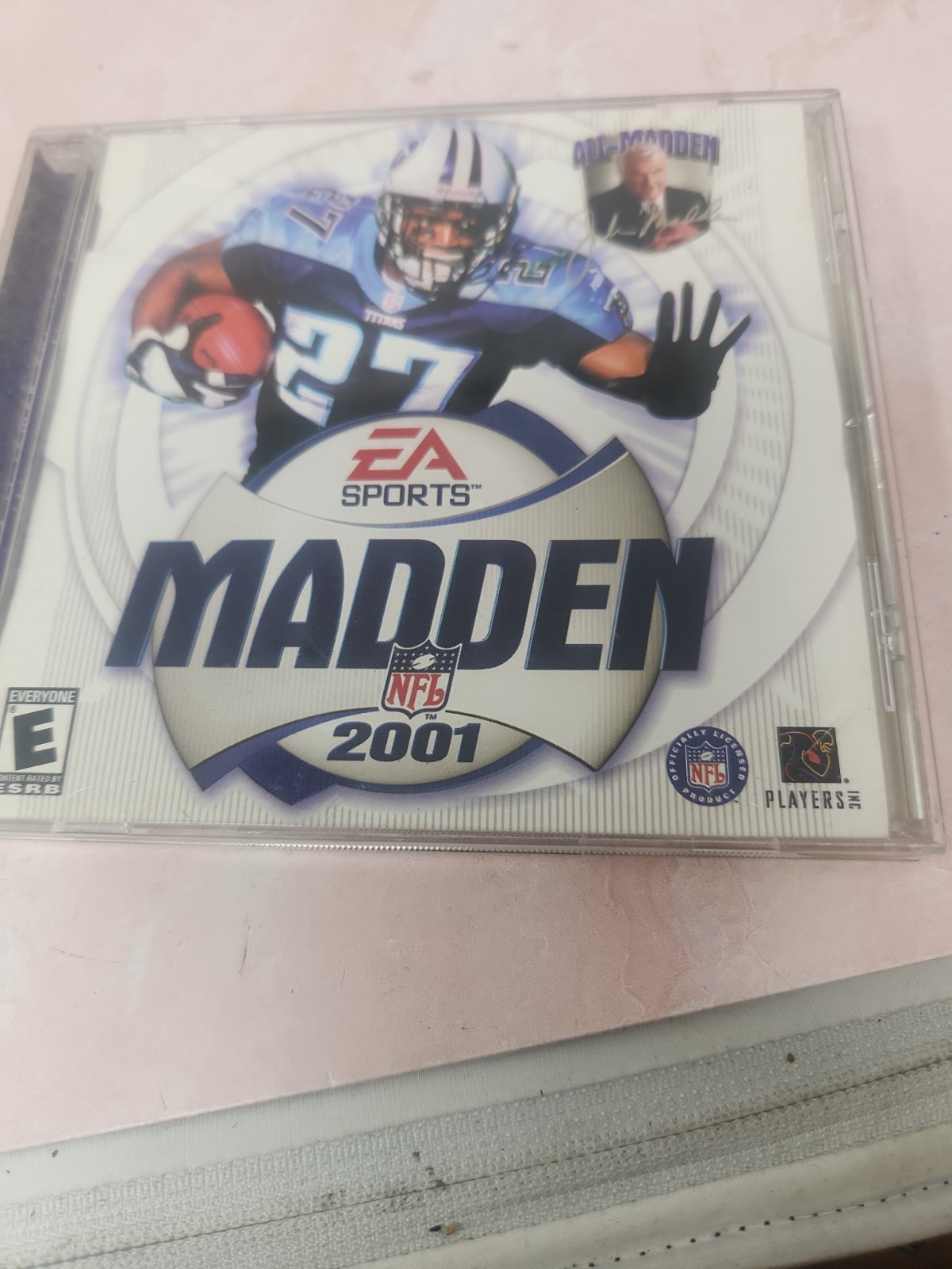 Madden NFL 2001 PC Video Game CD-ROM EA Sports Windows 95 98 Football Retro VTG