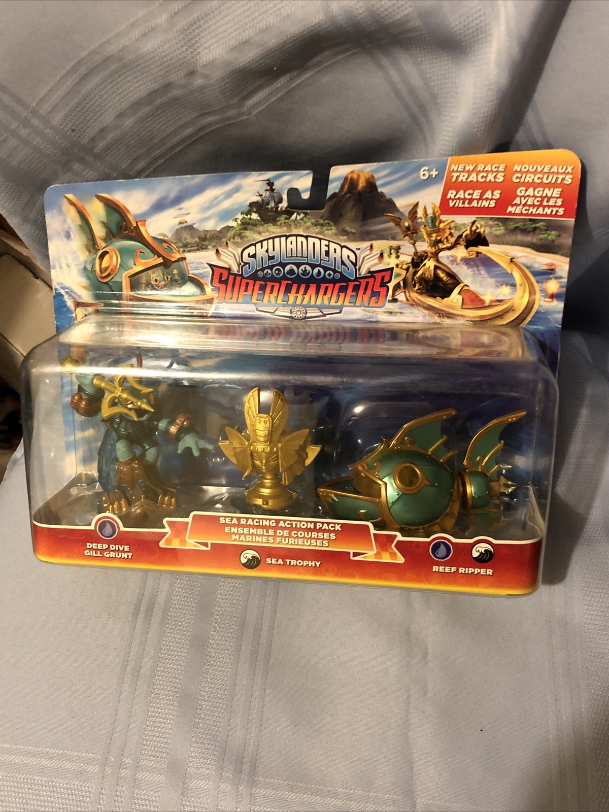BRAND NEW! SKYLANDERS SUPERCHARGERS * SEA RACING ACTION PACK * FAST SHIPPING!!!