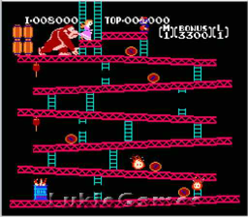 Donkey Kong Classics – 2 Games In 1 – NES Nintendo
