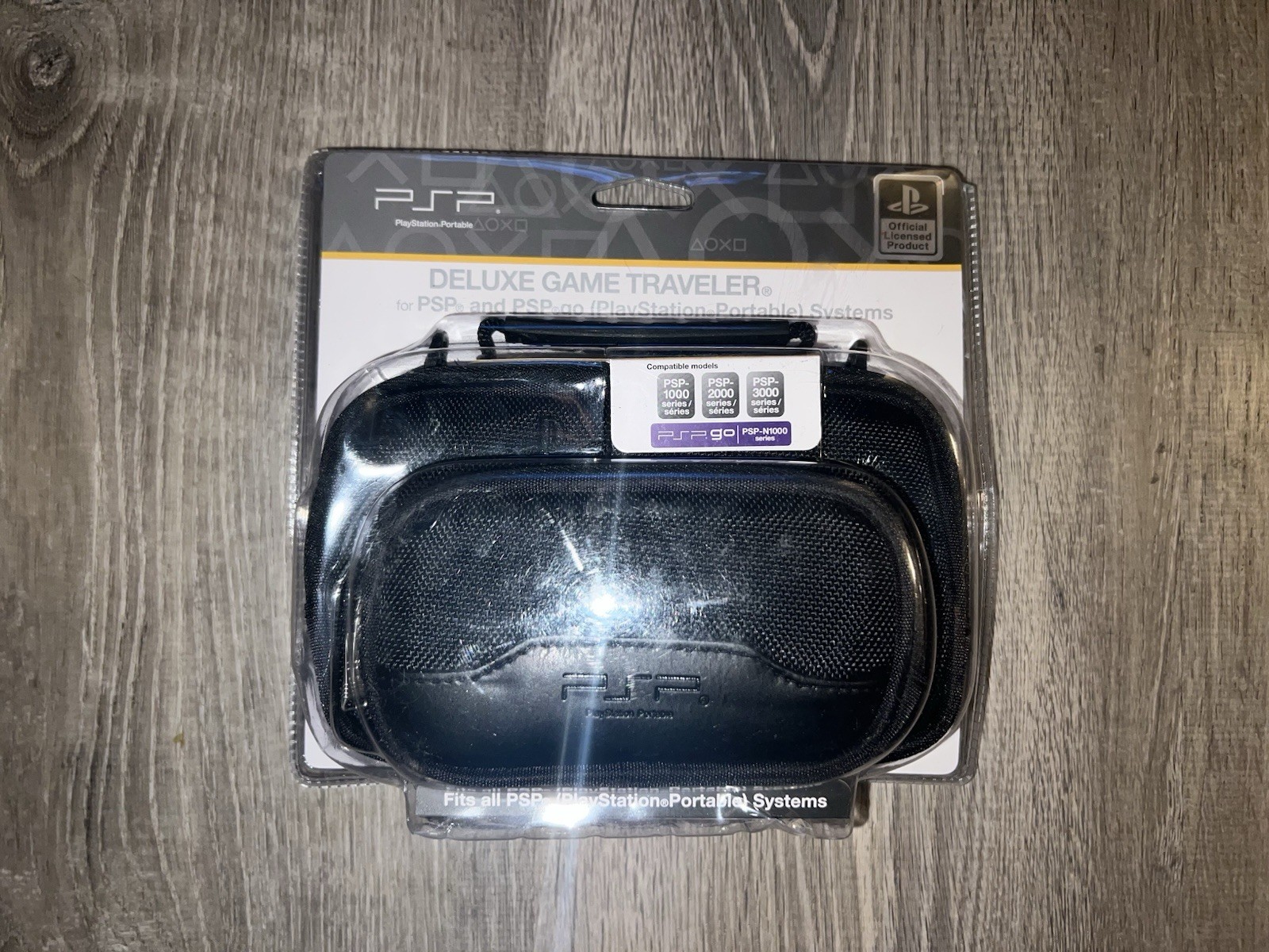 Sony PlayStation PSP & PSP go Deluxe Game Traveler Case OEM/RARE New Sealed