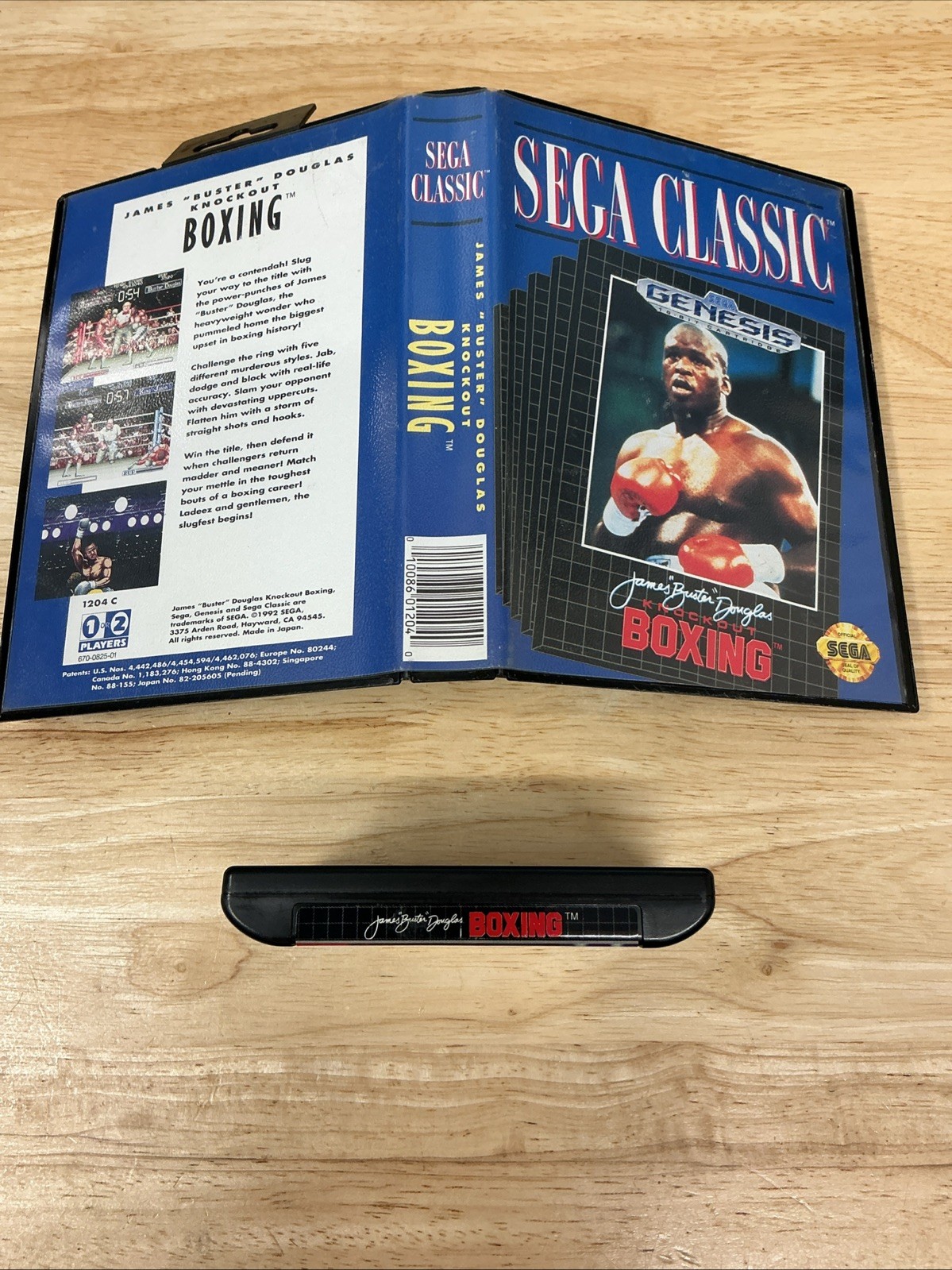 James Buster Douglas Knockout Boxing Genesis CB Hang Tab