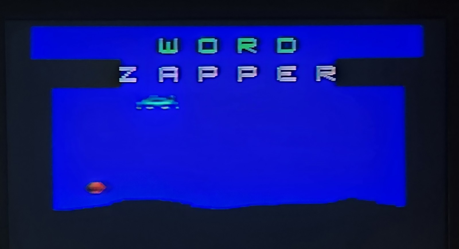 Vtg 1982 Atari/Sears Video Arcade Game ~ Vidtec “Word Zapper” (Tested & Working)