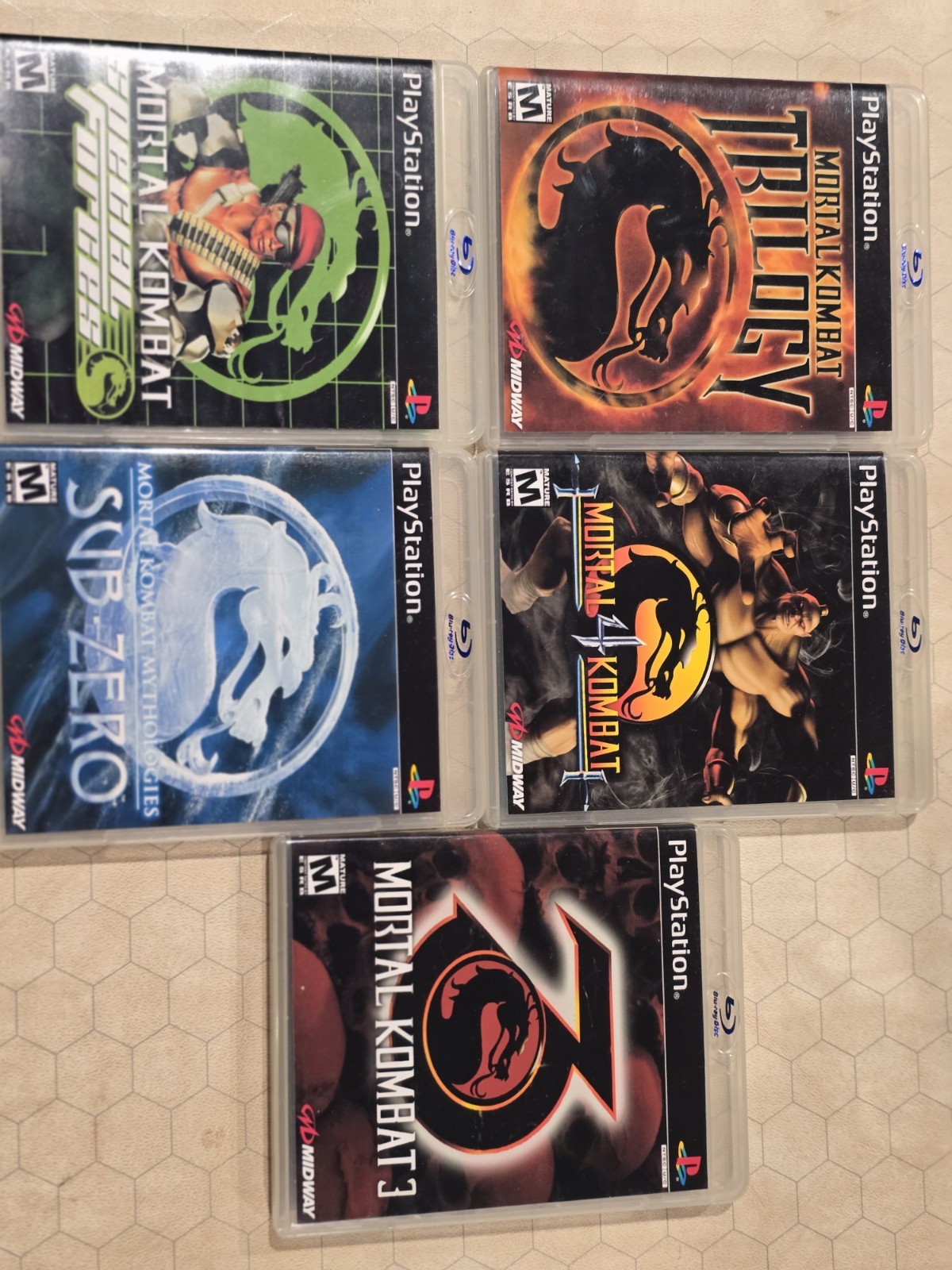 Mortal Kombat Game Collection With Kollectors Editions Lot/ Figures & More