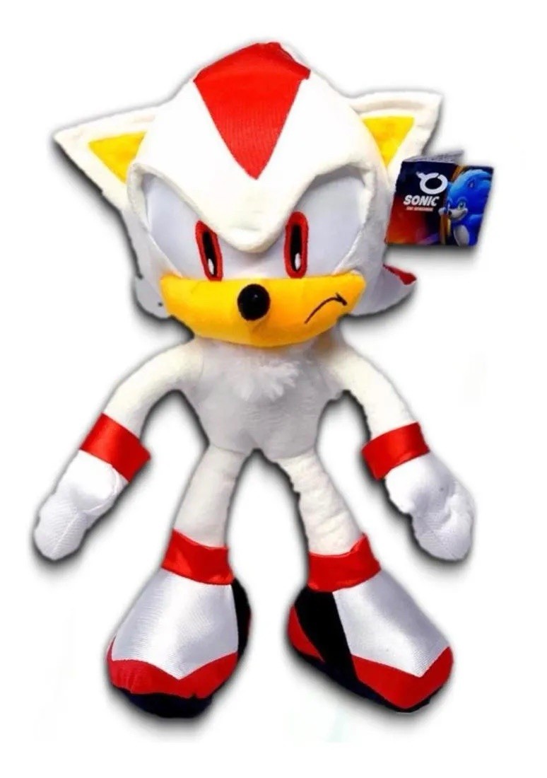 Mexico Hyper Shadow Plush 15” Sonic The Hedgehog Mexican Bootleg Toy RARE