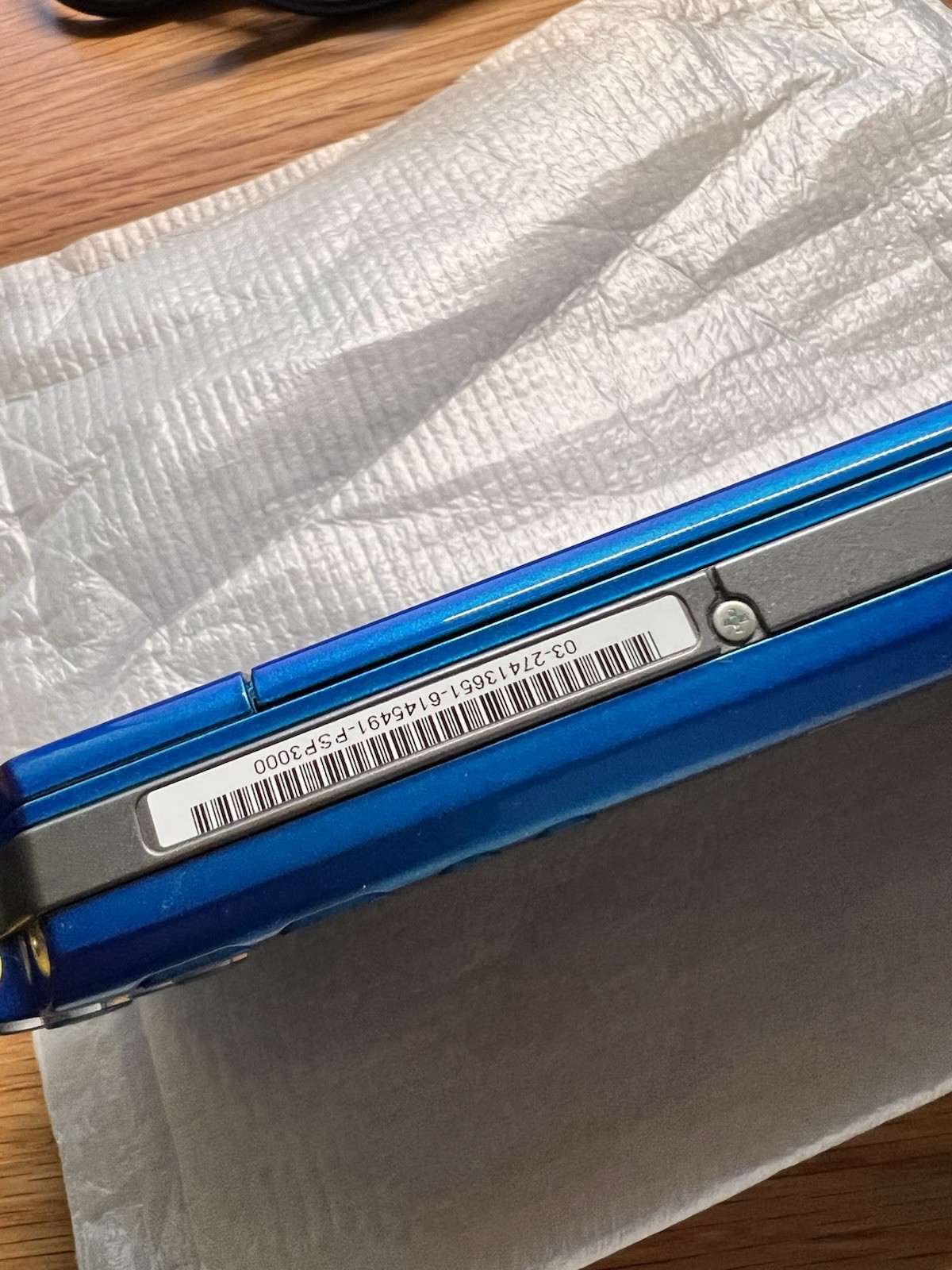 Sony PSP-3000 Vibrant Blue Handheld Console
