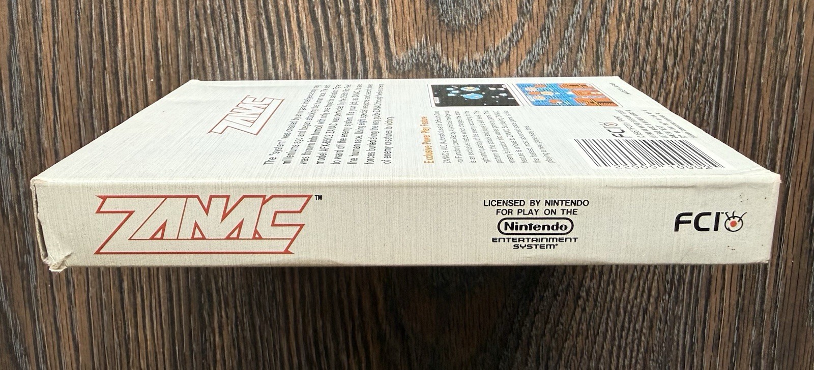 Zanac FIRST PRINT 5-Screw Complete in Box CIB (Nintendo NES 1987) Combine Ship🔥