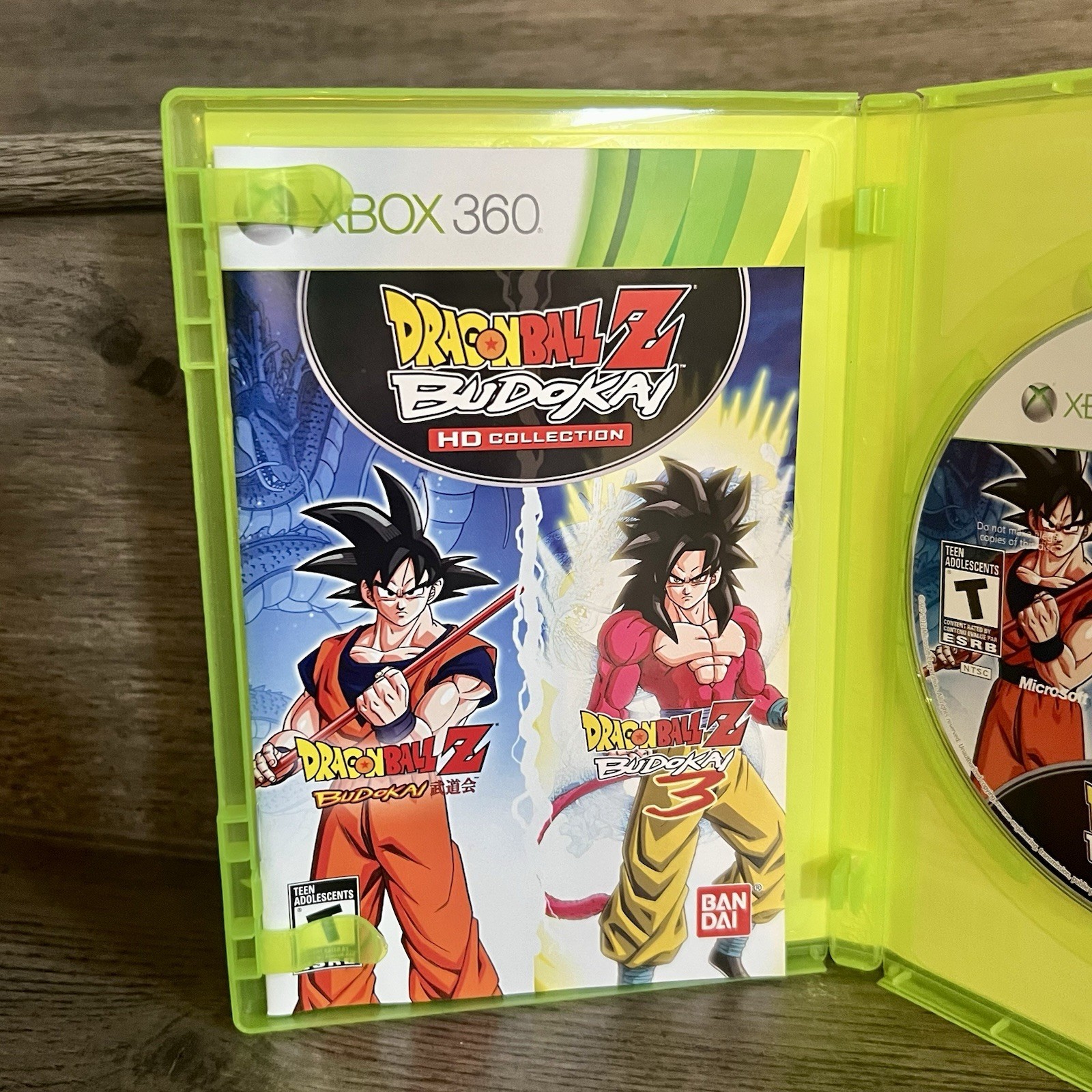 Dragon Ball Z: Budokai HD Collection (Xbox 360, 2012) Complete with Manual | CIB