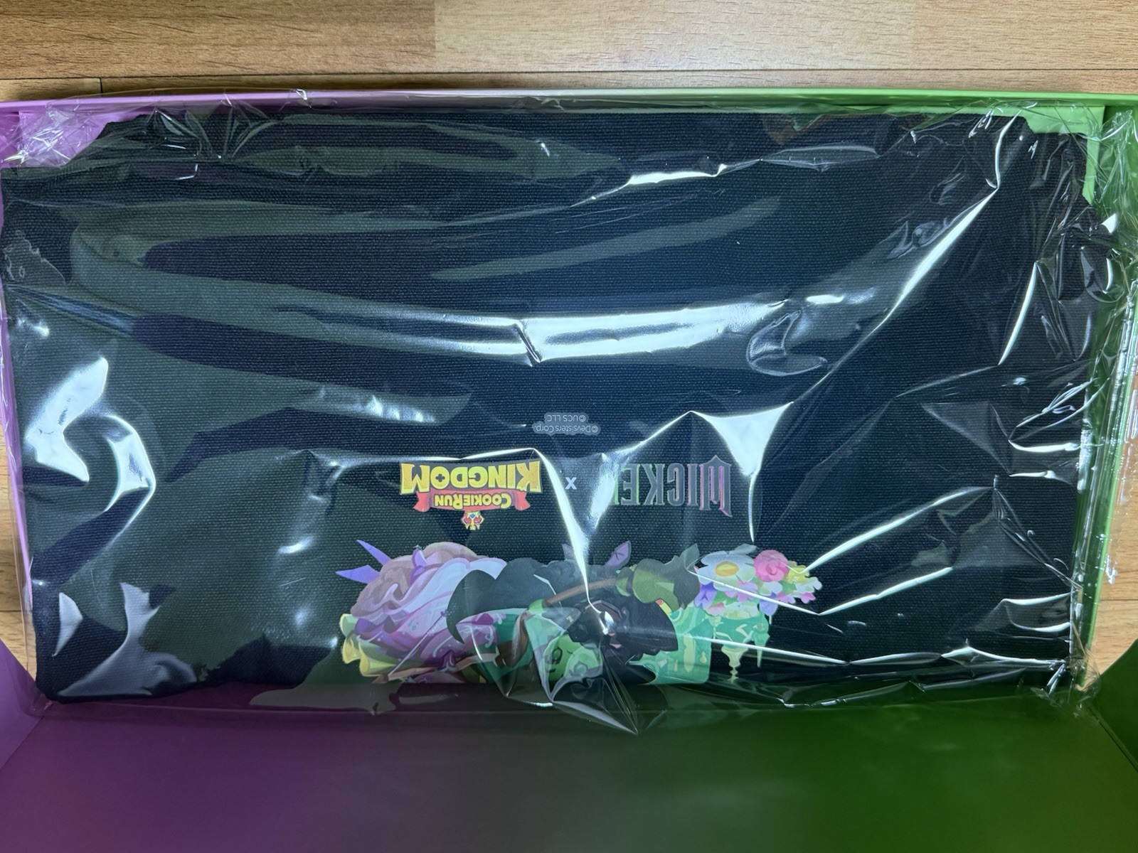 Wicked X Cookie Run Kingdom Acrylic Stand Keyring Bag Korea Official Event MD