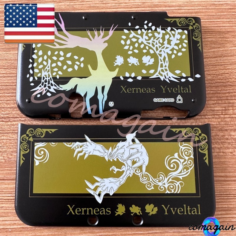 For Nintendo New 3DS XL 3DS LL Protective Top & Bottom Case Housing Shell Cover
