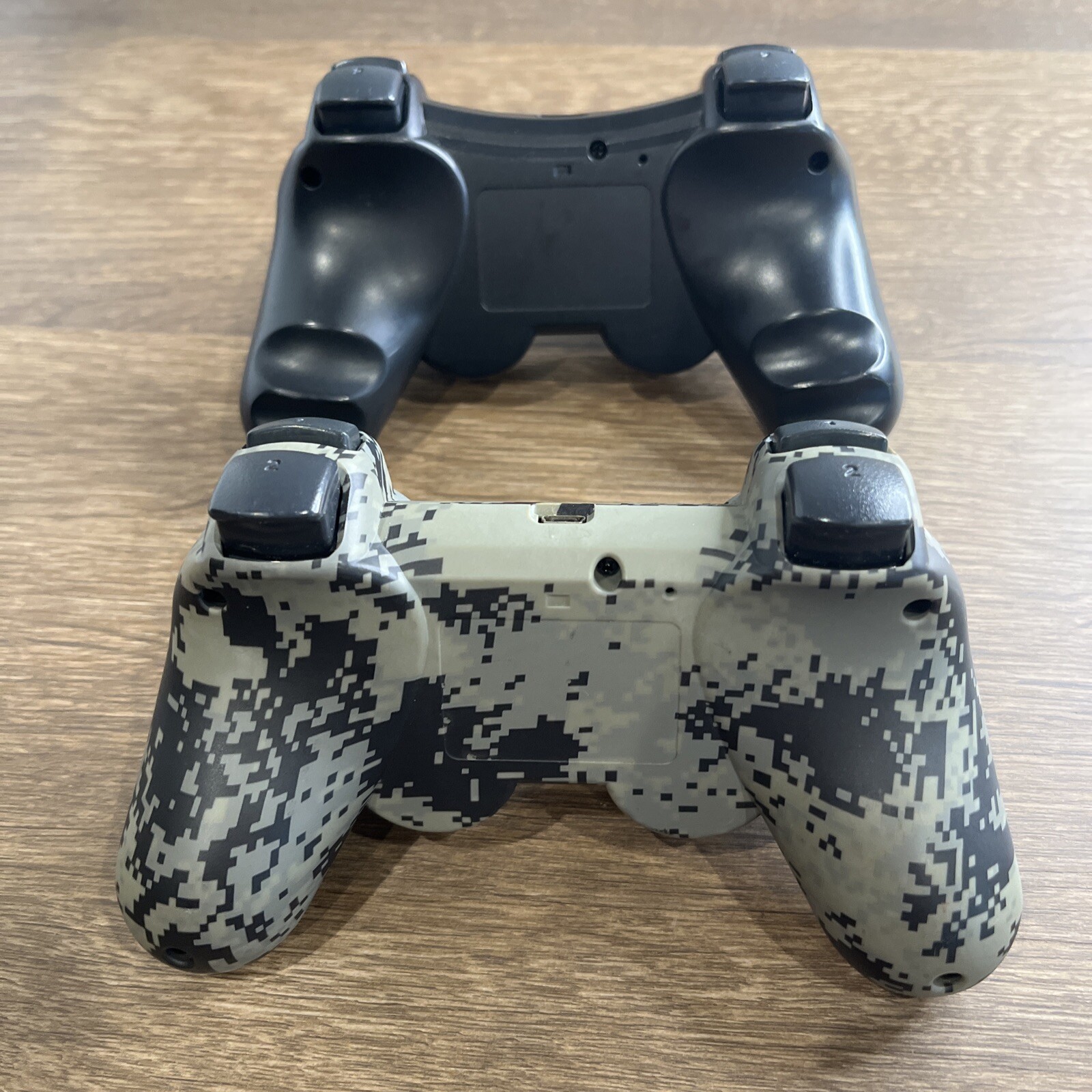 LOT of (2) Unbranded Generic PlayStation 3 PS3 Wireless Controllers – Tested!