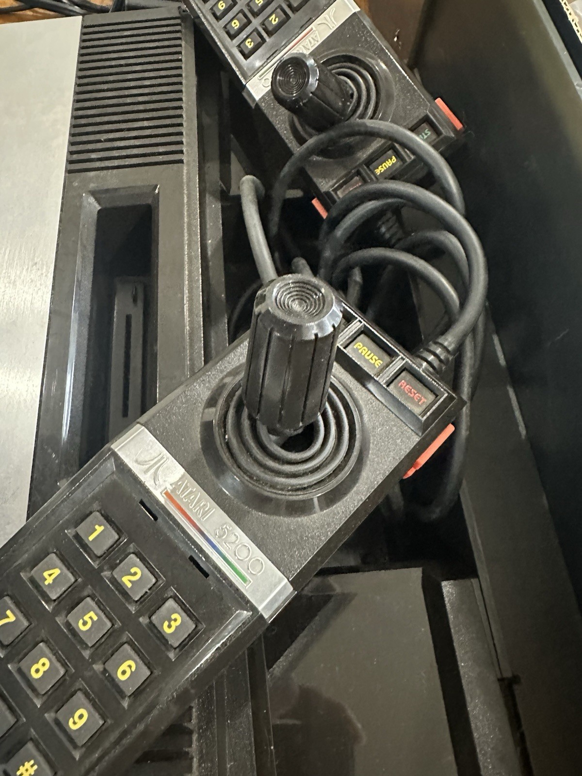 Atari 5200 console in Box with manual & original Pac-Man TESTED Great Condition