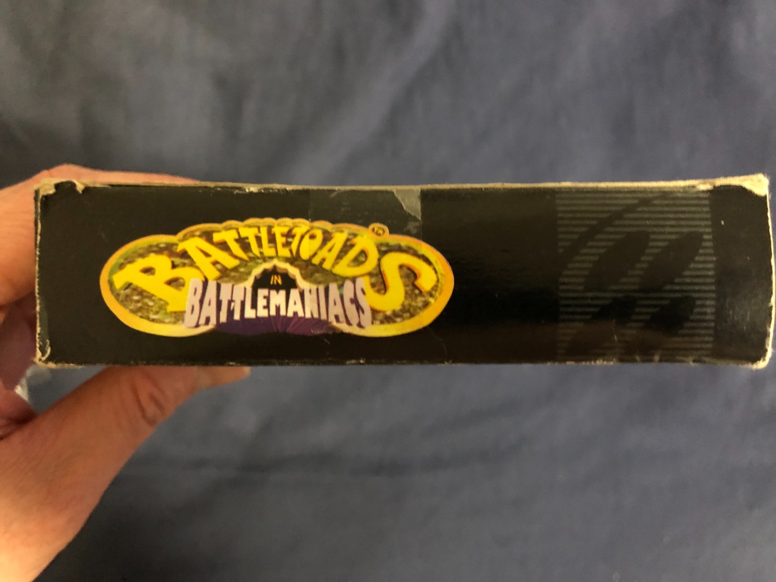 Battletoads in Battlemaniacs (SNES) (Majesco) CIB Damaged Box, Untested