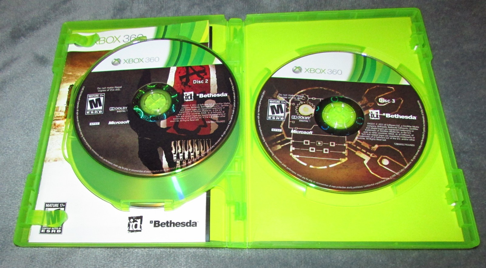 Rage for Xbox 360 Complete / Fast Free Shipping!