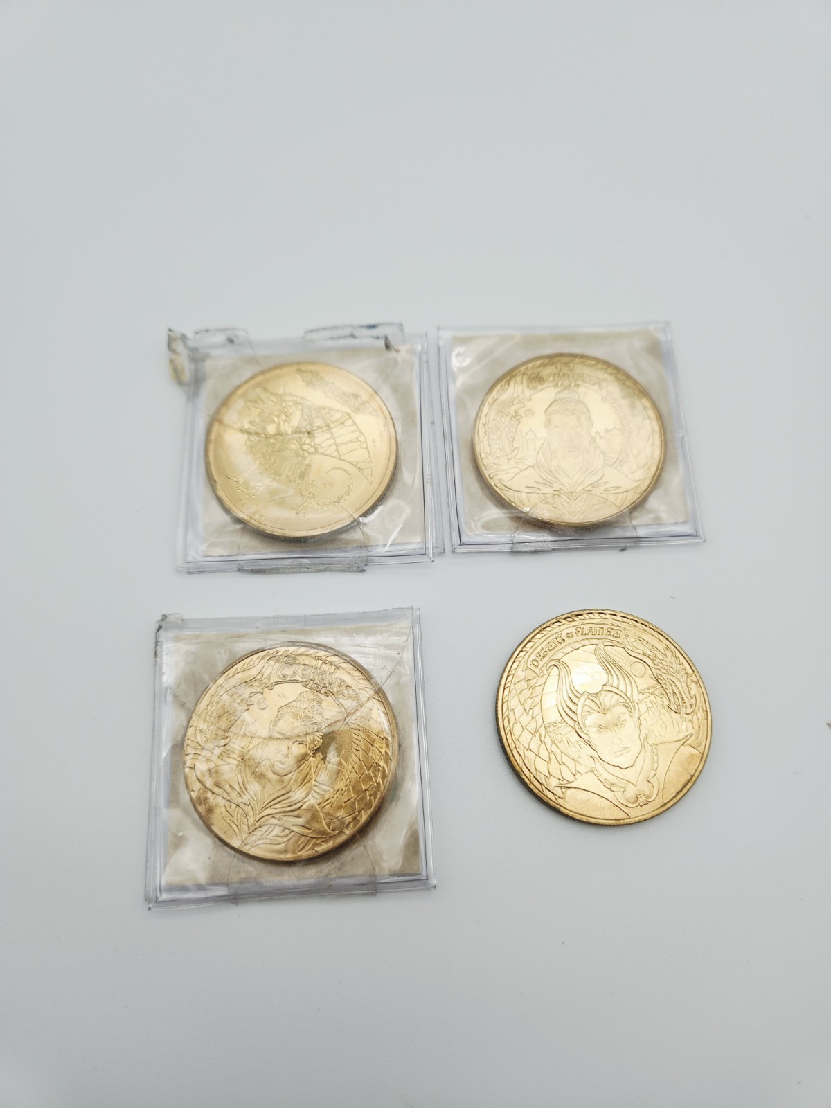 4 Pc Everquest II Collector’s Series Coin EQ2 Everquest 2 Coin #2,#3 SEE Details