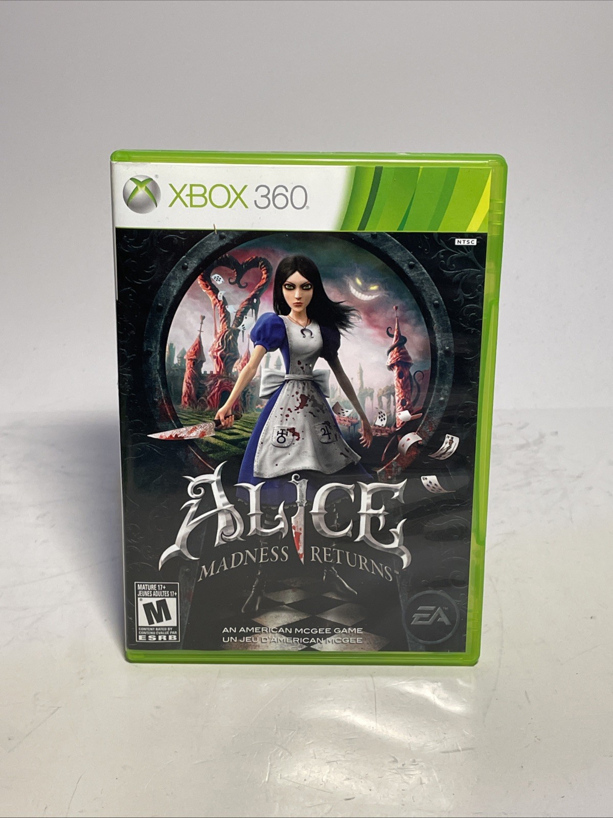 Alice Madness Returns (2011 Microsoft Xbox 360 EA w/ Inserts Read