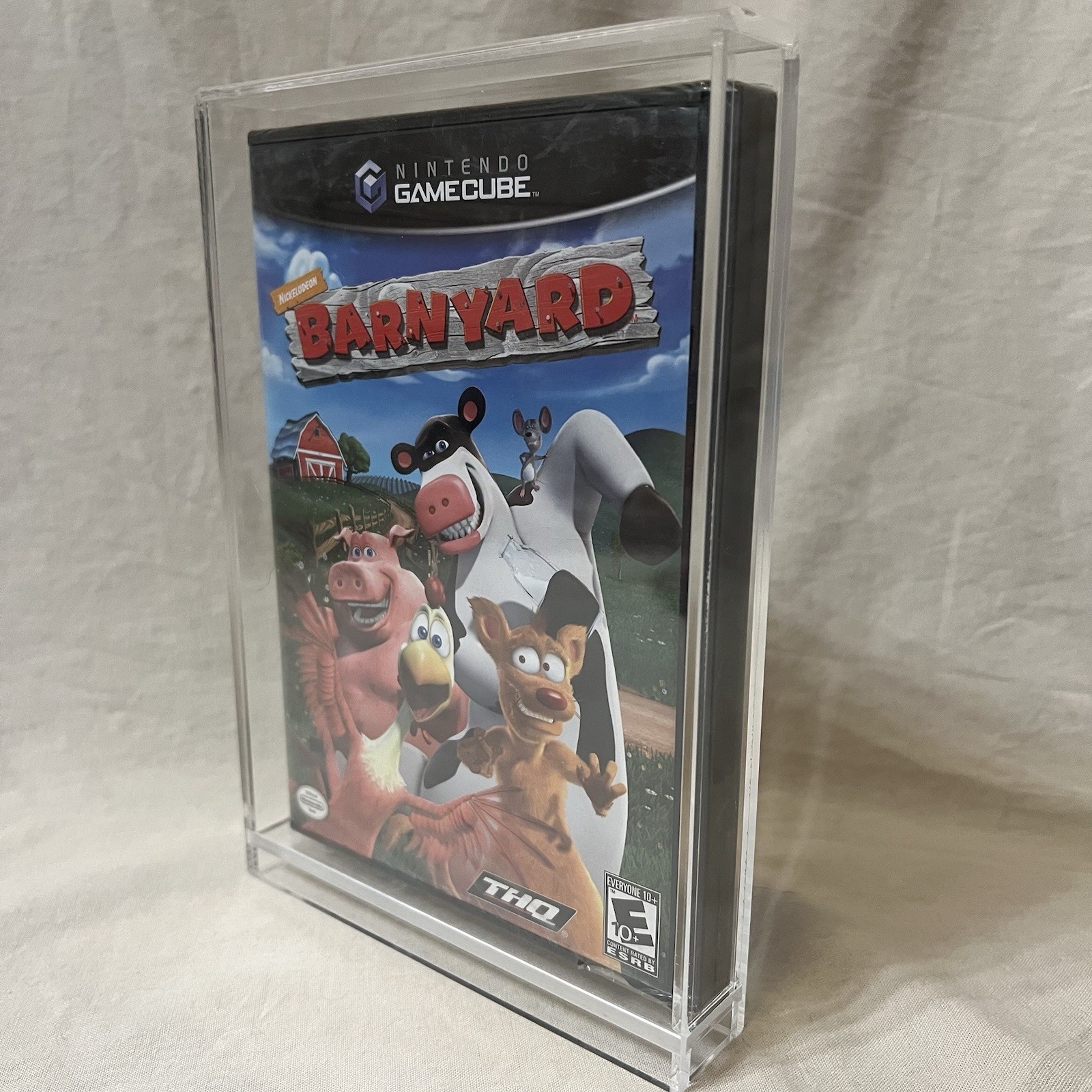 Acrylic Video Game Display Case – Xbox PS2 GameCube Xbox 360 Wii + UV Protection