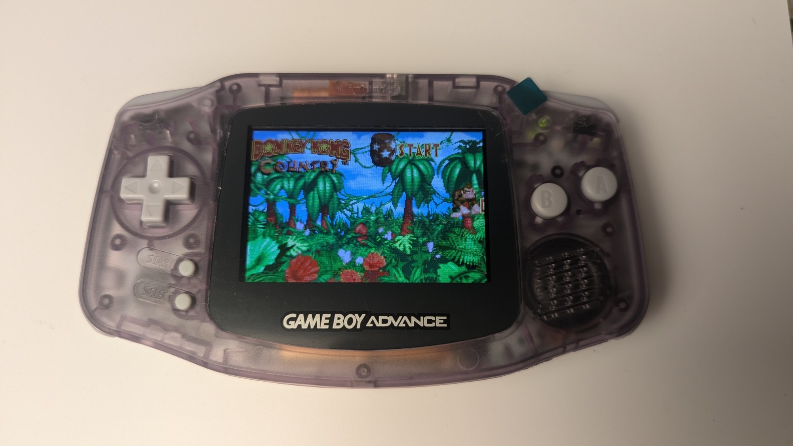 IPS USB-C Nintendo Game Boy Advance GBA Custom Atomic Purple – Audio Amp