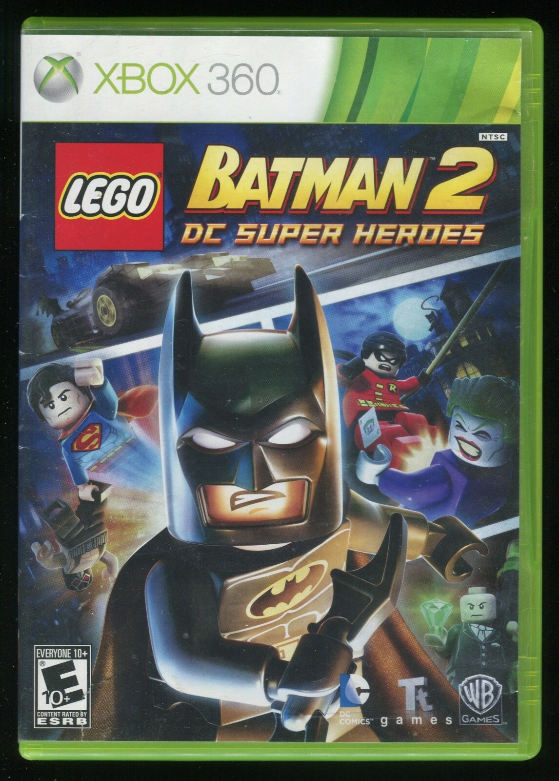 LEGO Batman 2 DC Super Heroes XBox 360 Video Game Superman Joker Wonder Woman