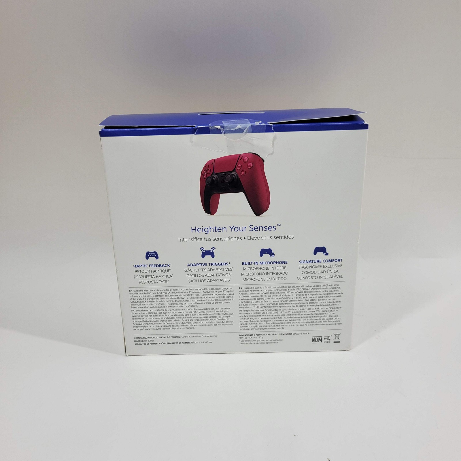 Sony PlayStation 5 PS5 DualSense Wireless Controller Cosmic Red CFI-ZCT1W