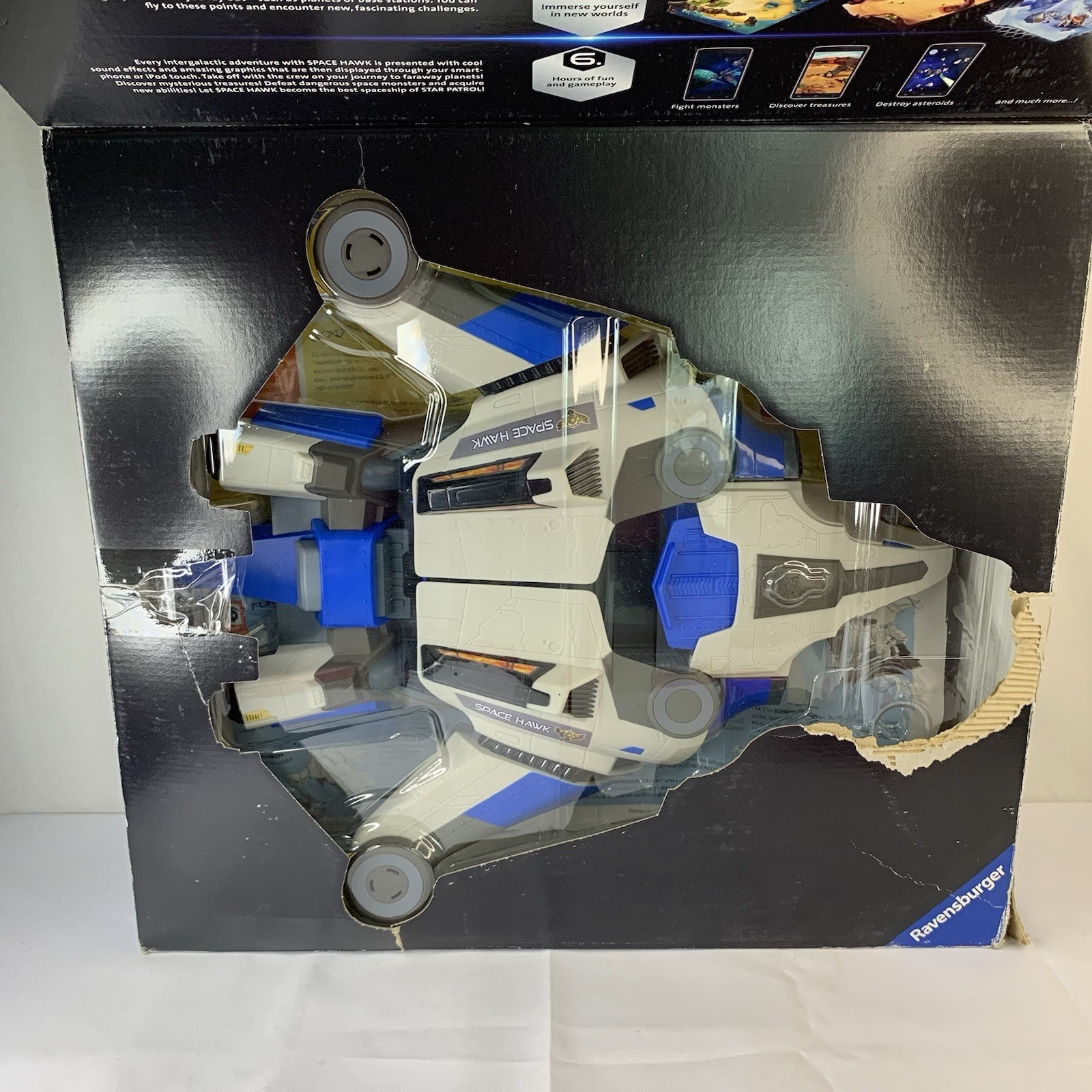 Space Hawk Smartphone Spaceship Starter Set Expansion Pack Free App Ravensburger