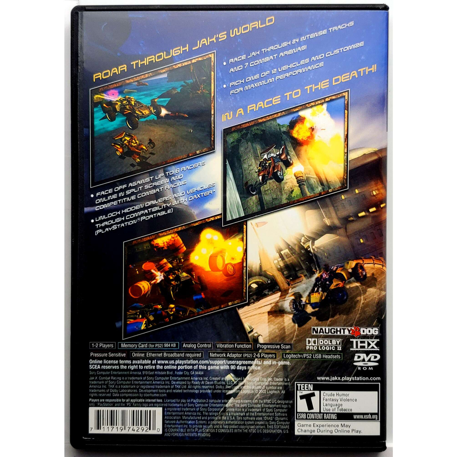 Jak X Combat Racing – Sony Playstation 2 Pristine Tested Authentic 10