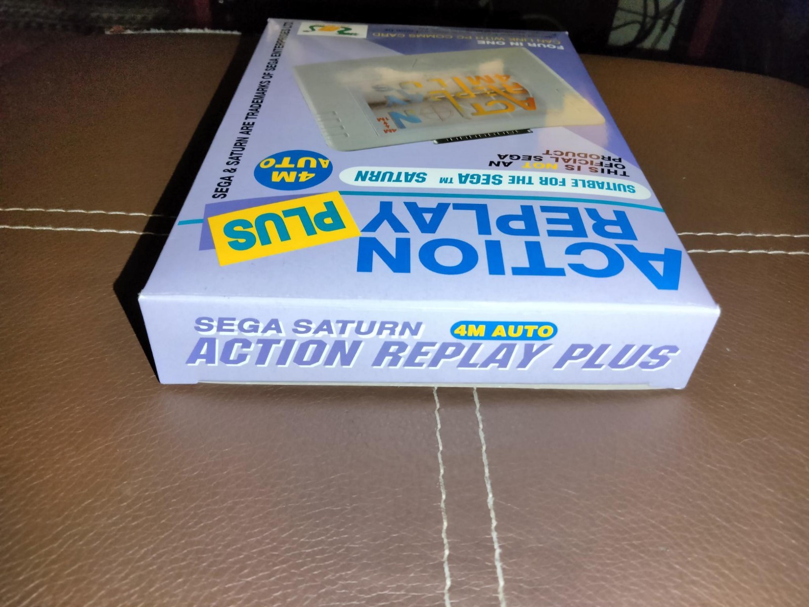 EMS ACTION REPLAY PLUS – 4MB – 4 in 1 EXPANSION CARD – FOR SEGA SATURN
