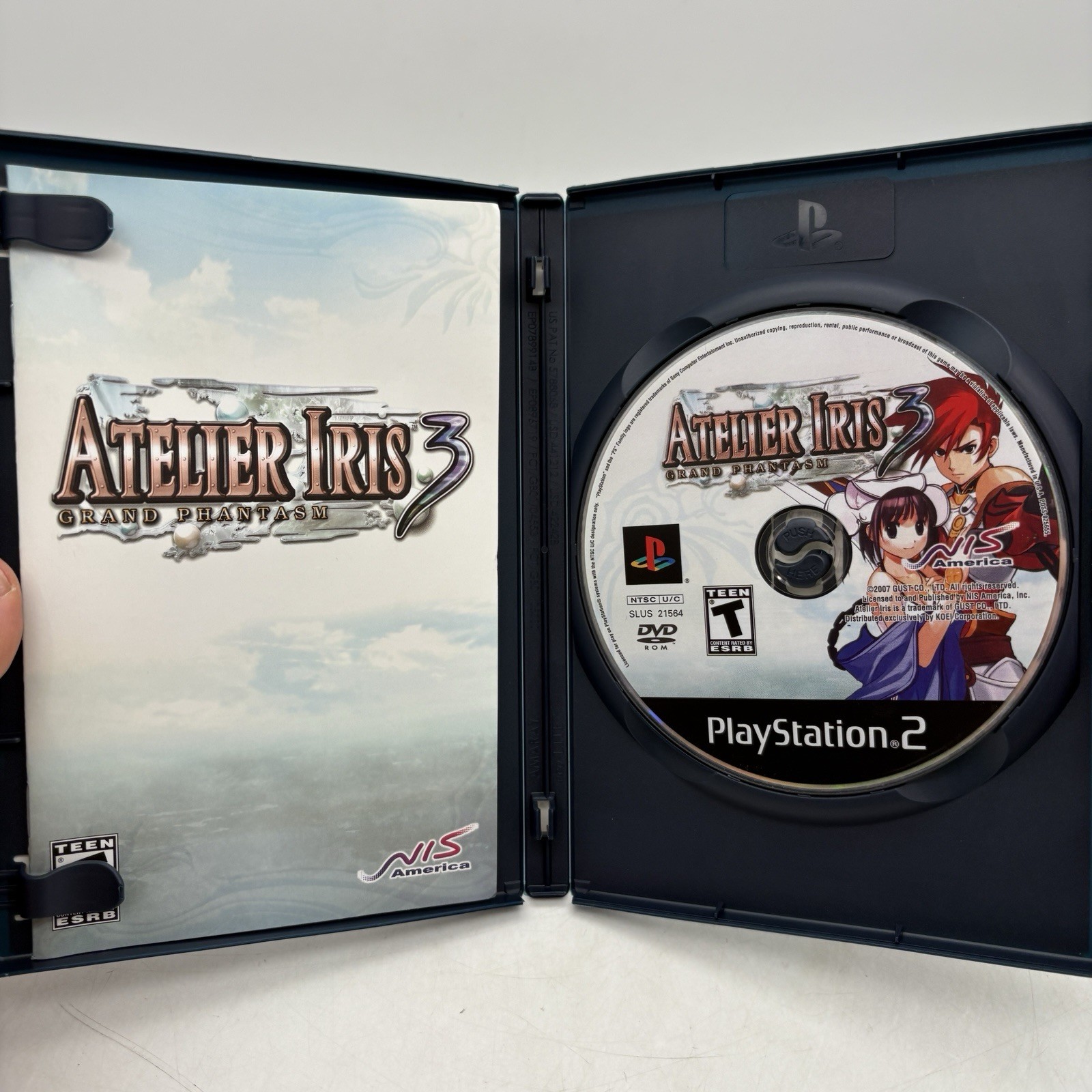 Atelier Iris 3: Grand Phantasm Sony PlayStation 2 PS2 Complete w/ Manual CIB