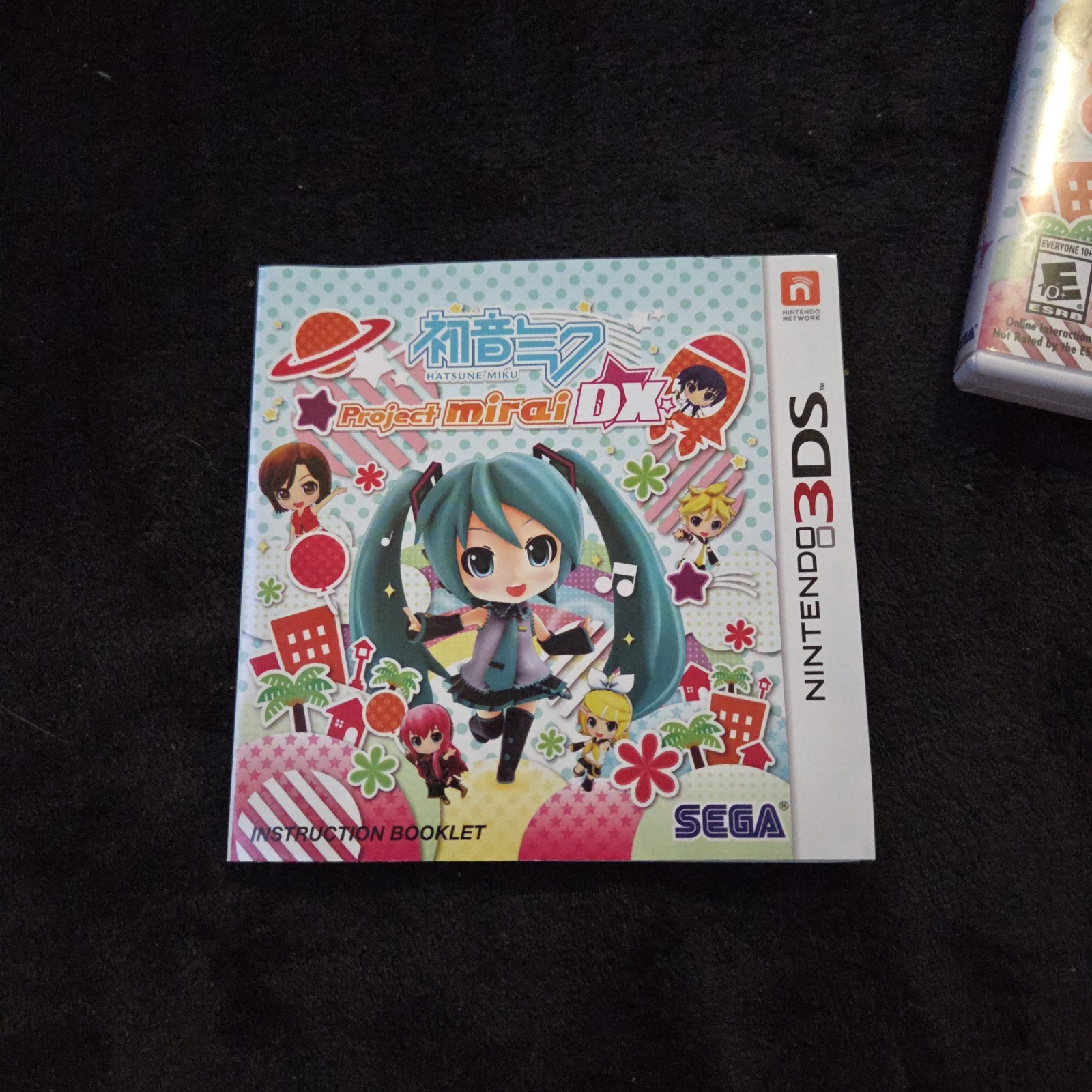 Hatsune Miku: Project Mirai DX Nintendo 3DS US Game Case + Manual ONLY Authentic