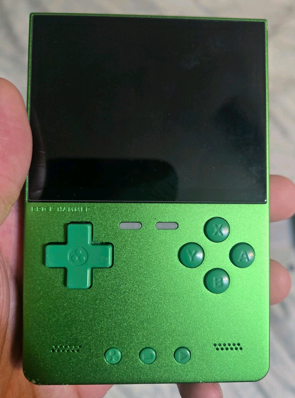 Trimui Brick Hammer Green 128gb Sd Card No Games Used *READ DESCRIPTION*