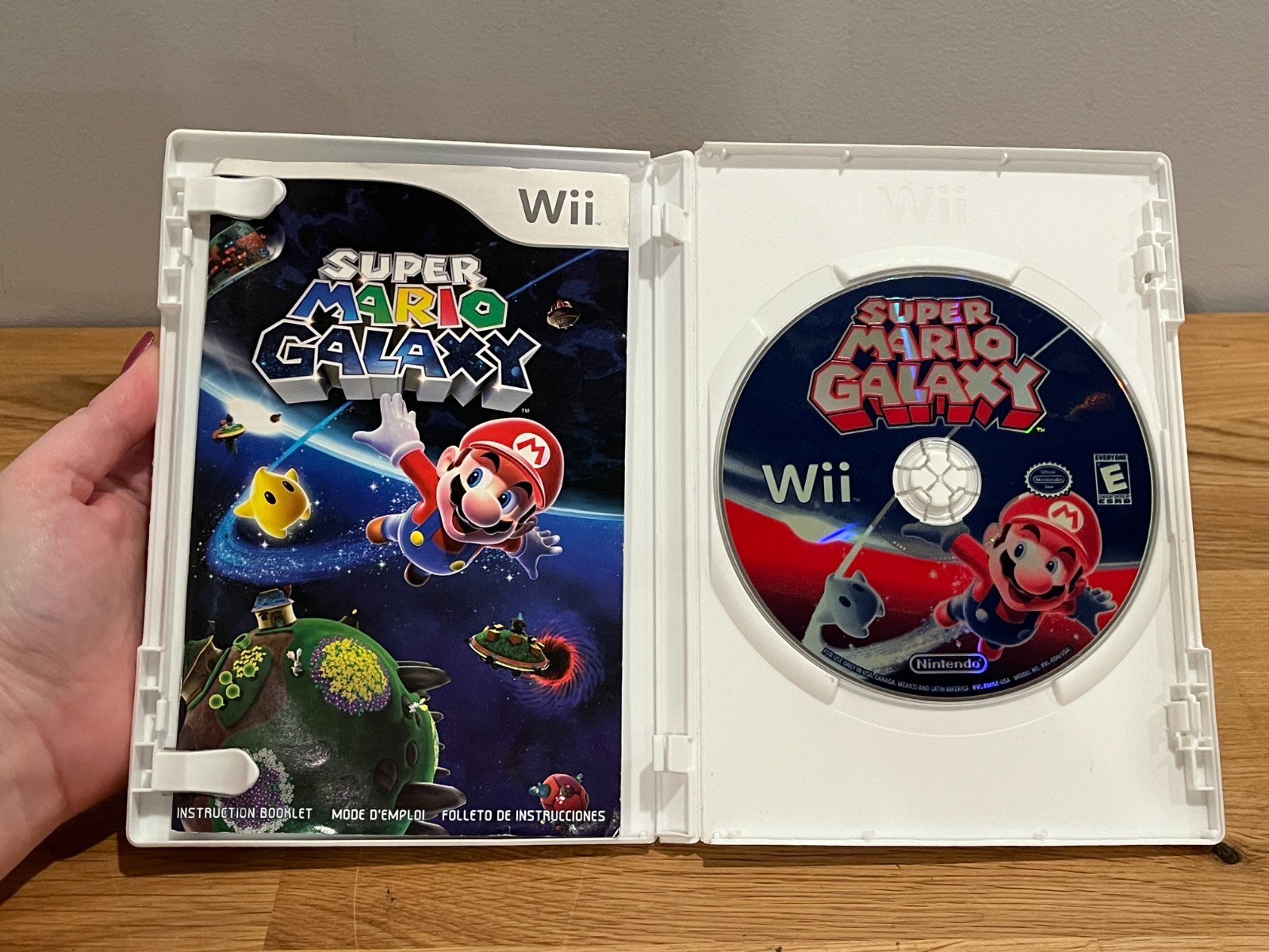 Nintendo Wii Super Mario Galaxy Game – Complete – Tested