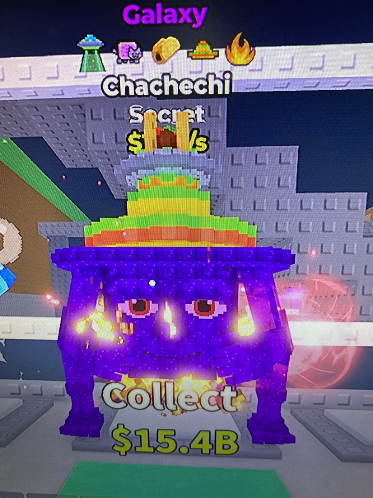 Steal a Brainrot Secret Galaxy 10M/s 5 MUTATIONS FIRE MEXICO TACO NYAN UFO RARE
