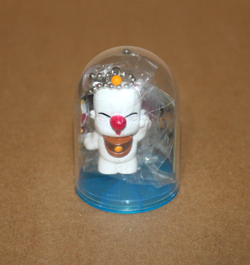 Final Fantasy Rare Mini Figure Ball Chain Keychain Moogle Bandai Banpresto 1998