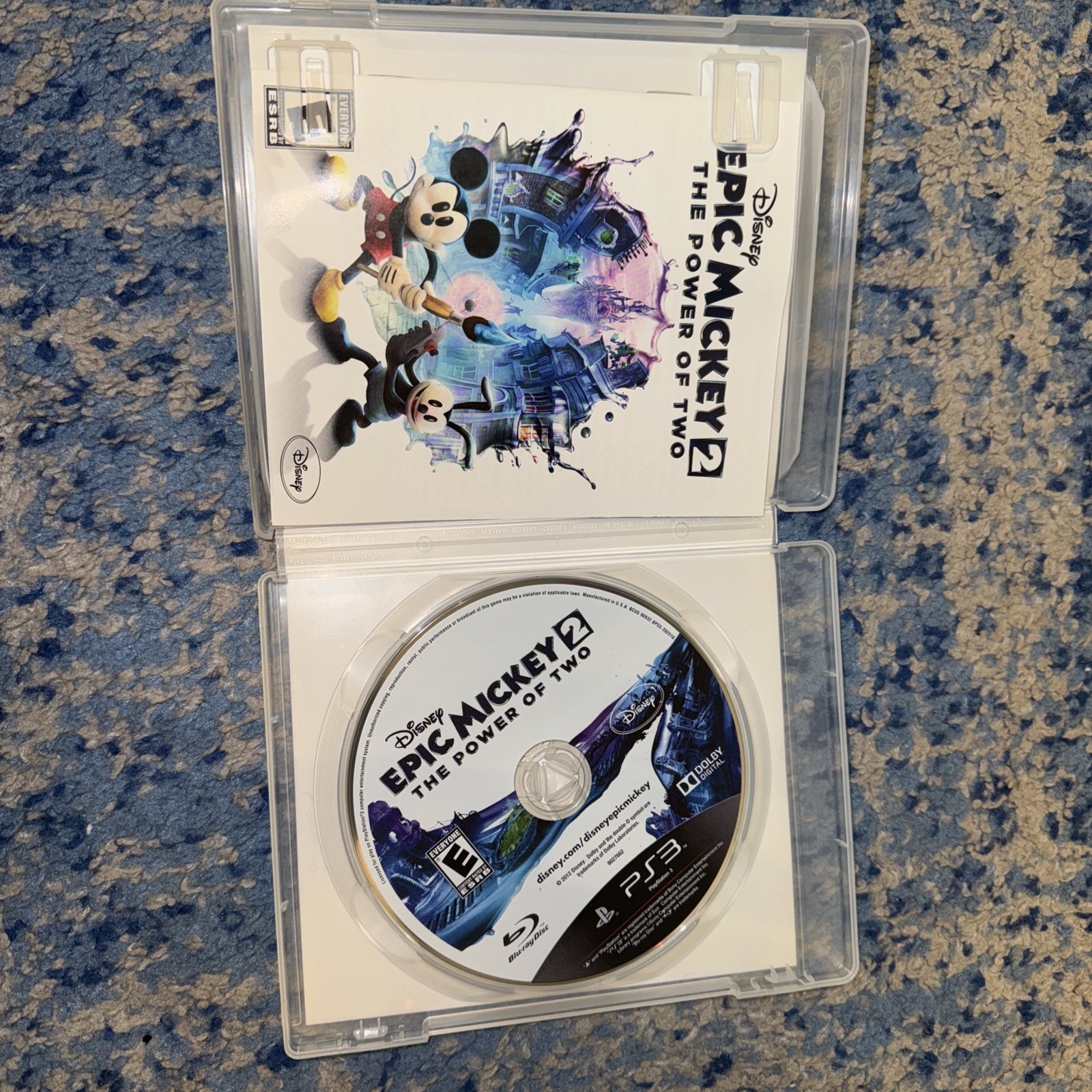Epic Mickey 2: The Power of Two (Sony PlayStation 3, PS3) Complete Tested