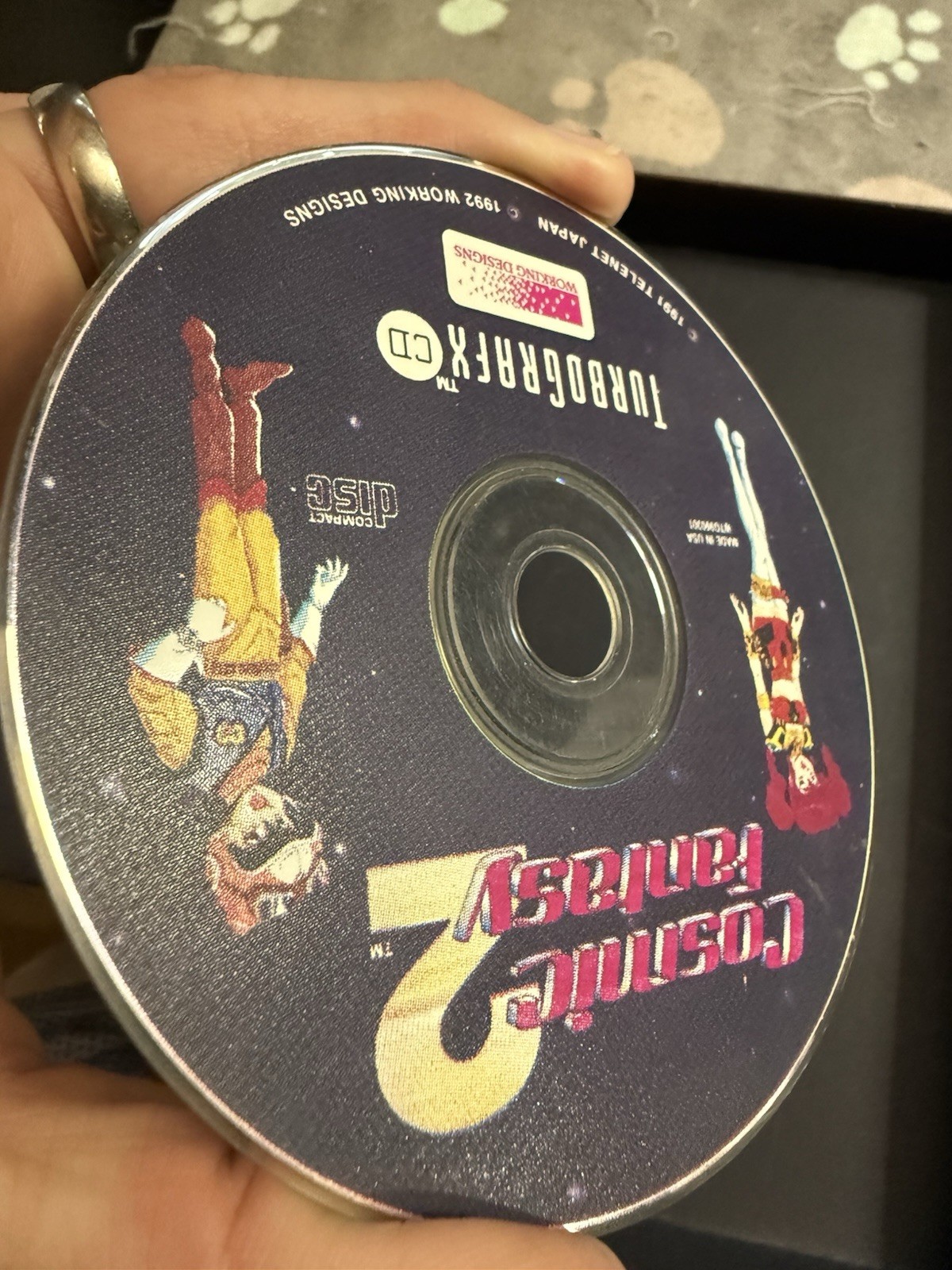 Cosmic Fantasy 2 Turbo Grafx Duo CD Disc Only, Read Description