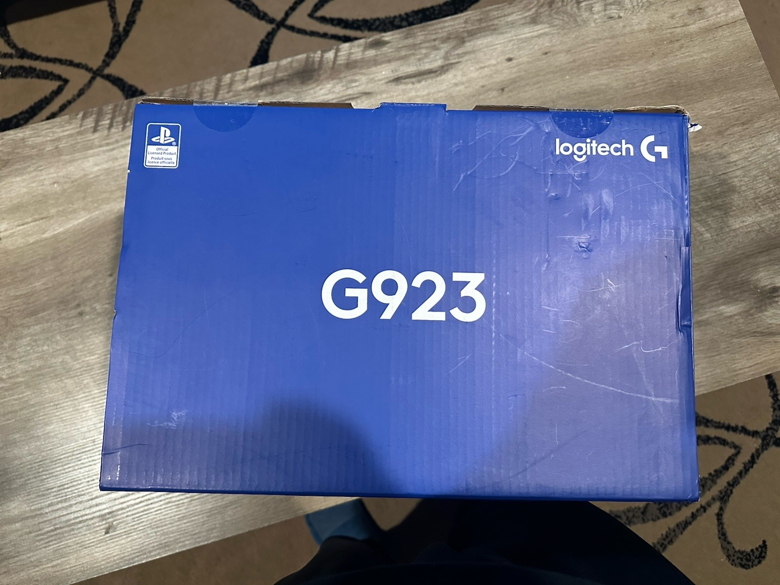 Logitech G923 Racing Wheel and Pedals for PS5 PS4 PC