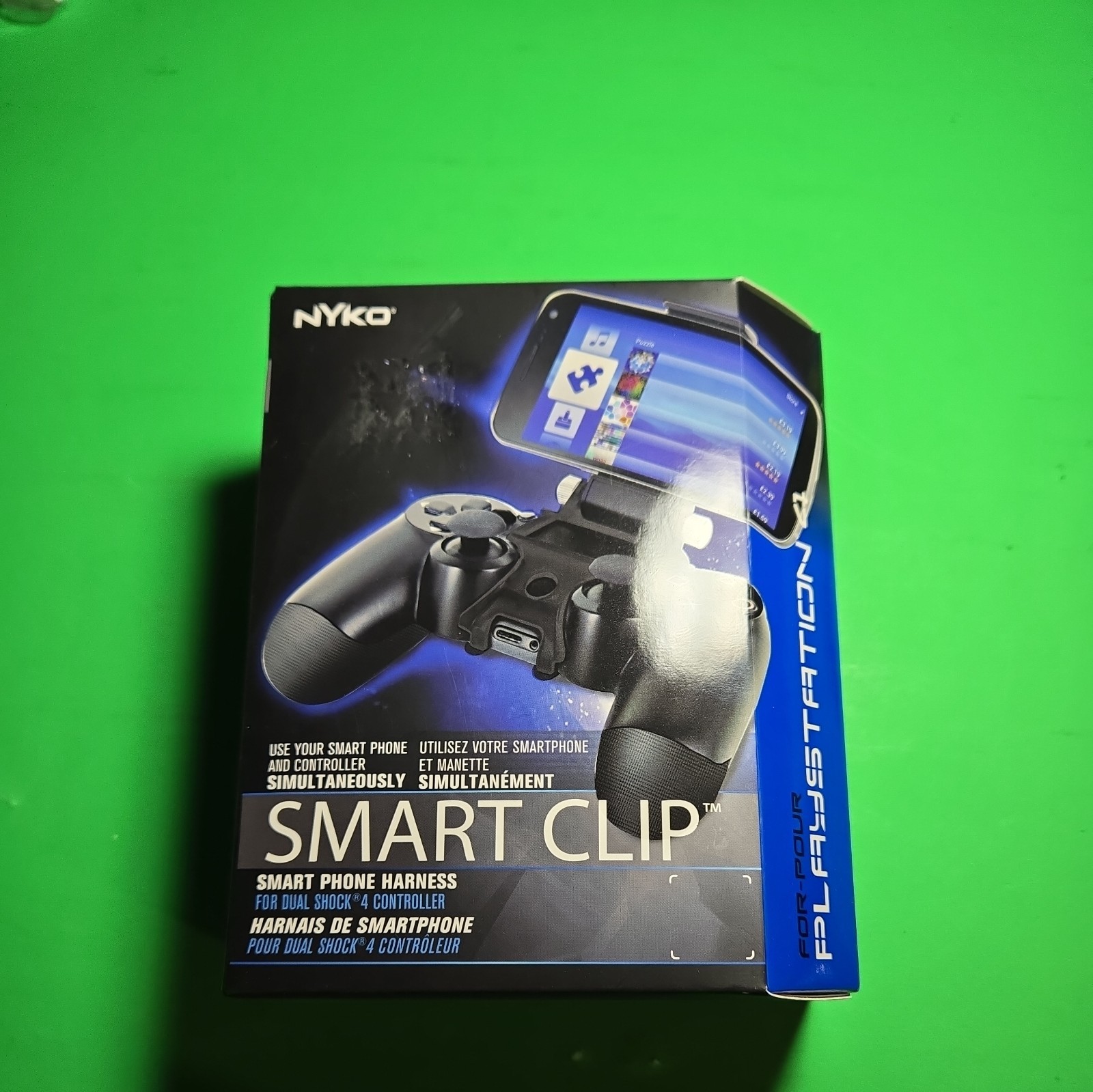 Nyko Smart Clip – Playstation Dualshock 4 Controller Clip On Mount adjustable