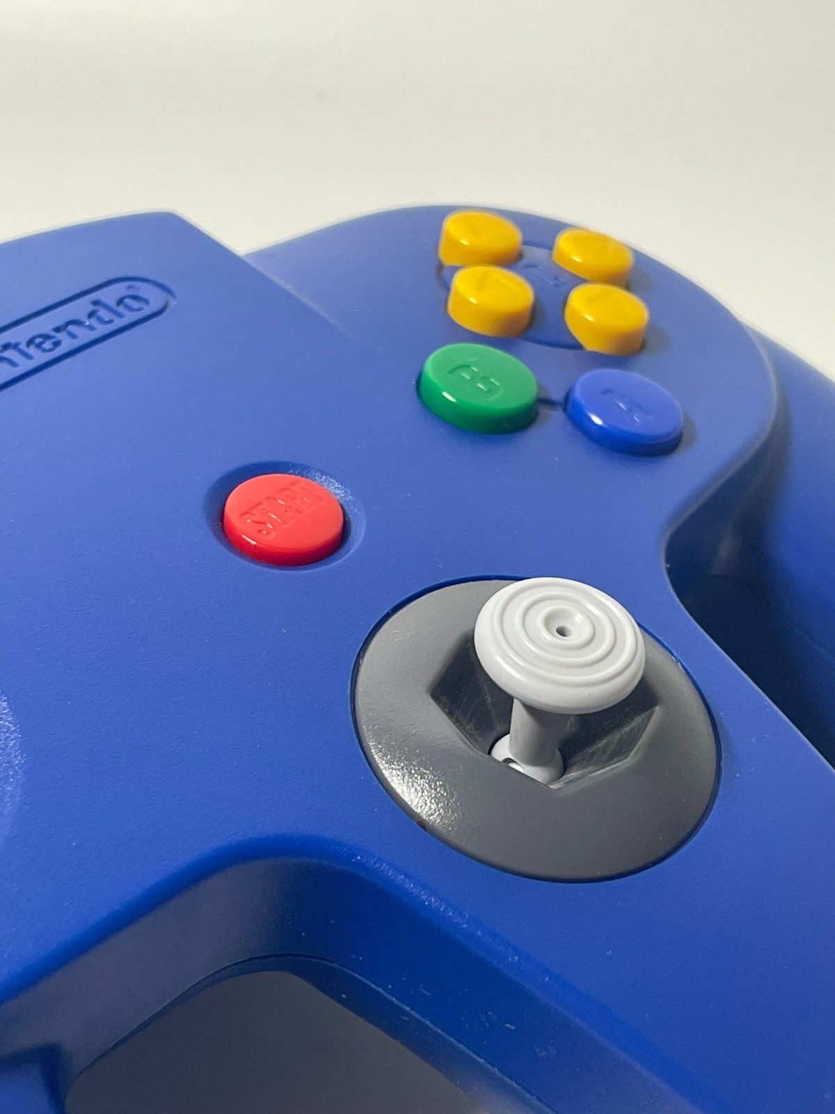 Nintendo 64 Lot Official Blue Controller NUS-005 +Mario Party 1 2 3 & Kart Japan