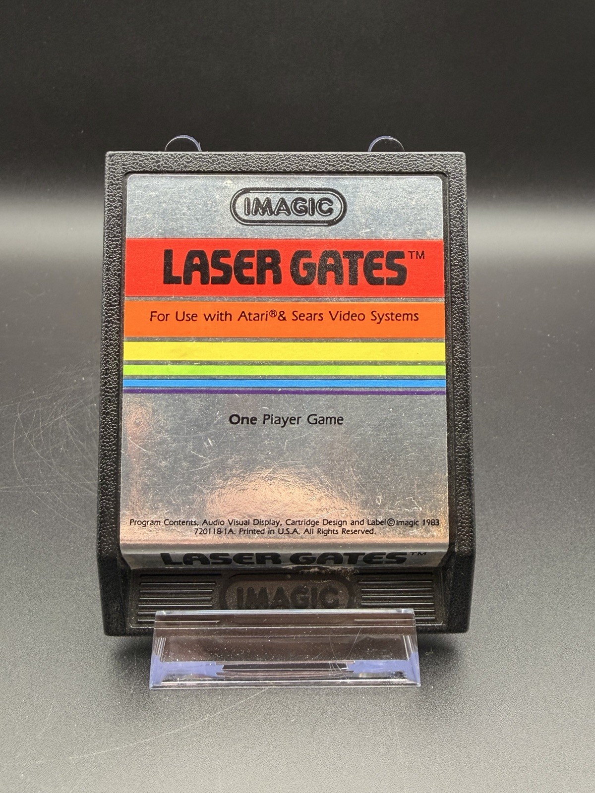 Laser Gates (Atari 2600, 1983) Authentic Imagic Cartridge Only Tested
